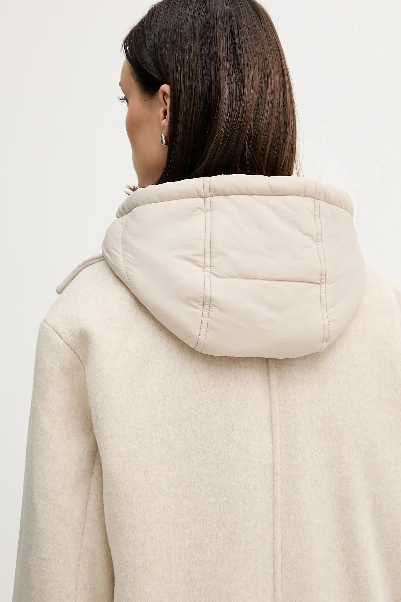 Пальто с добавлением шерсти - фото 7