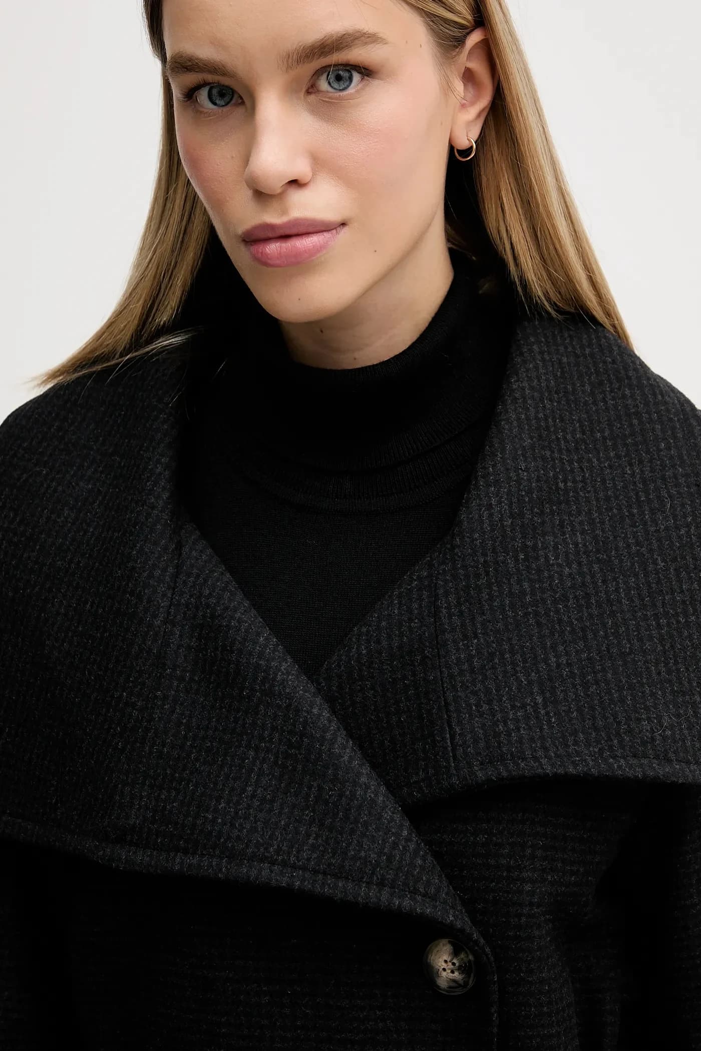 Пальто с добавлением шерсти - фото 4