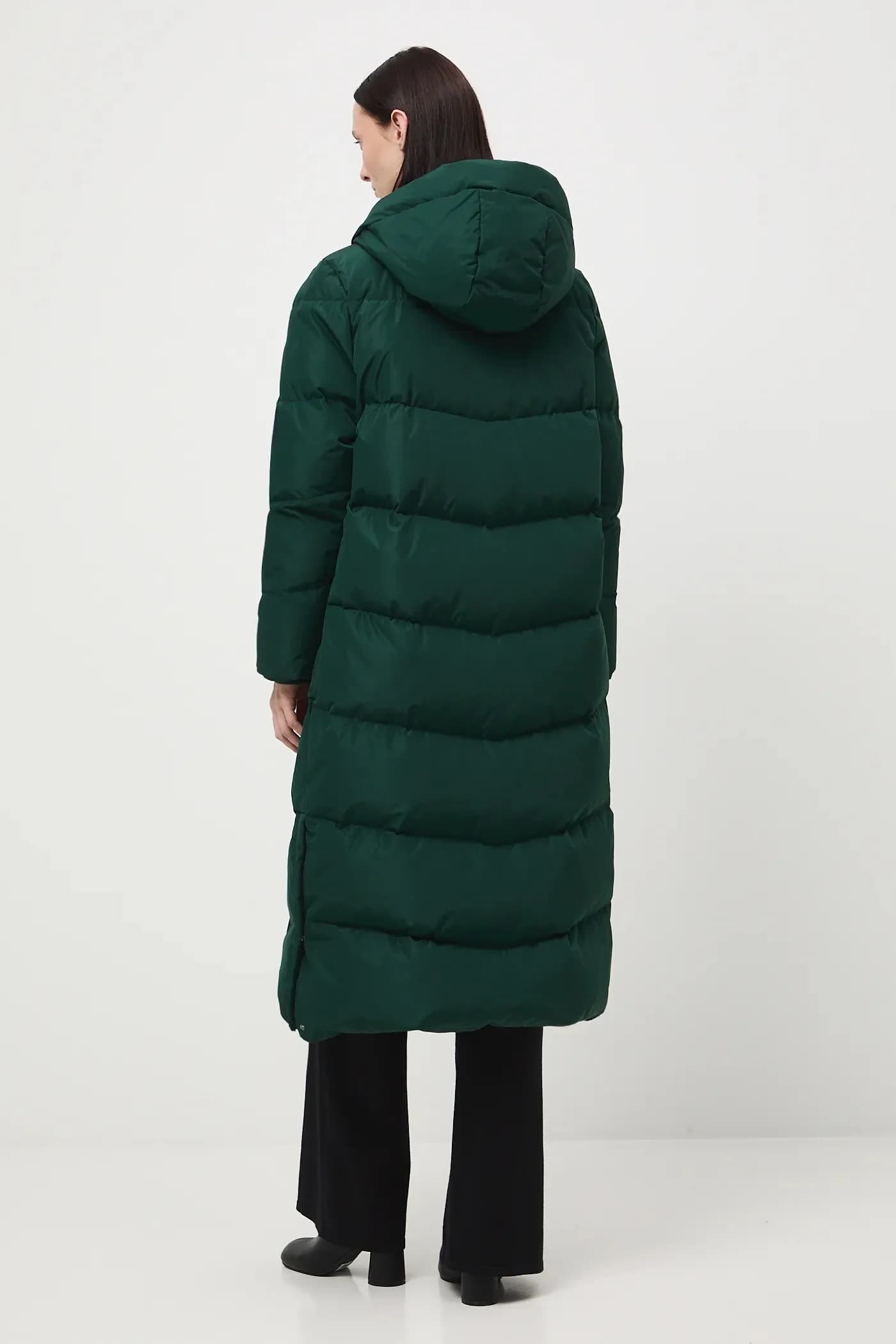 Пуховое пальто - фото 3