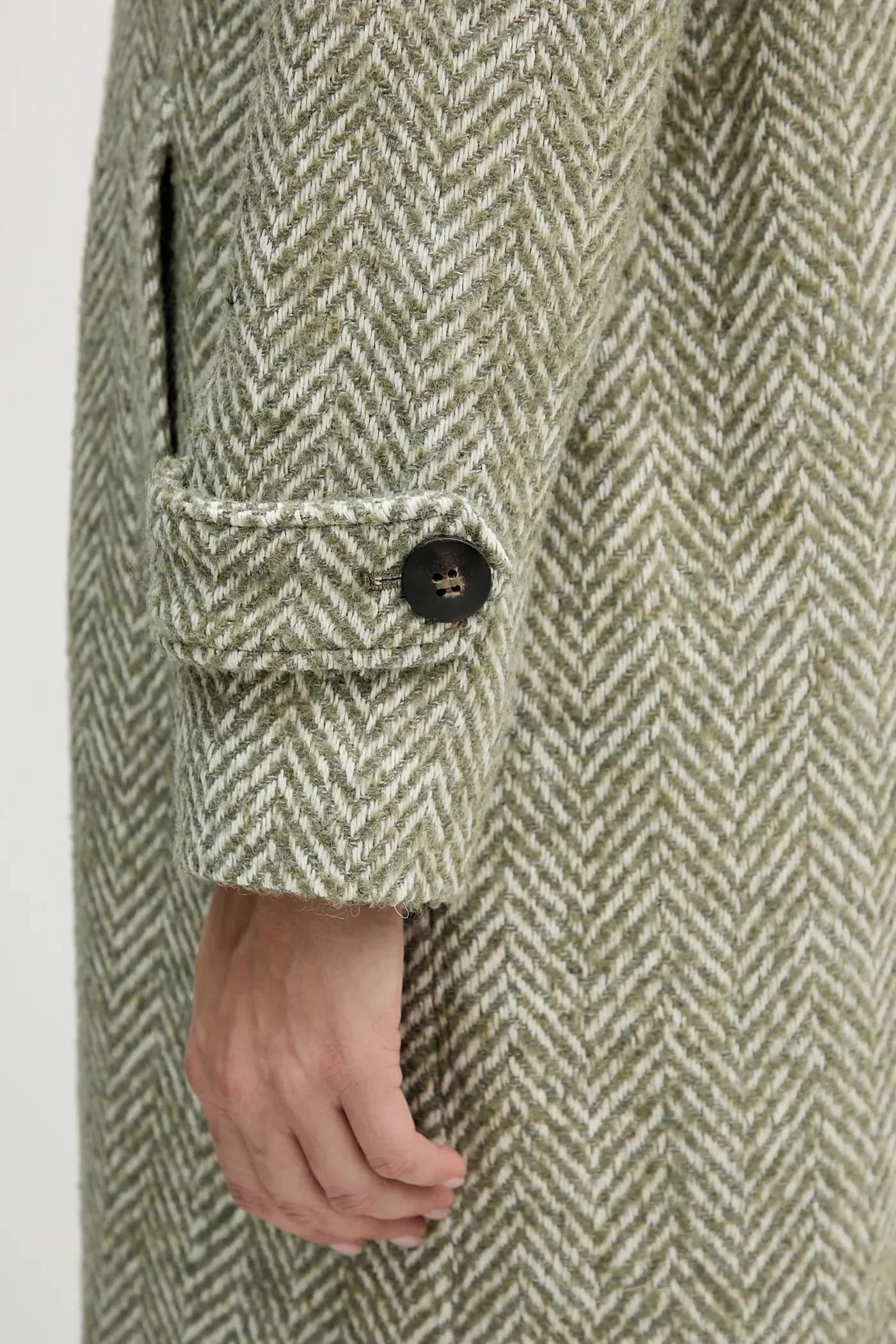 Пальто с добавлением шерсти - фото 5