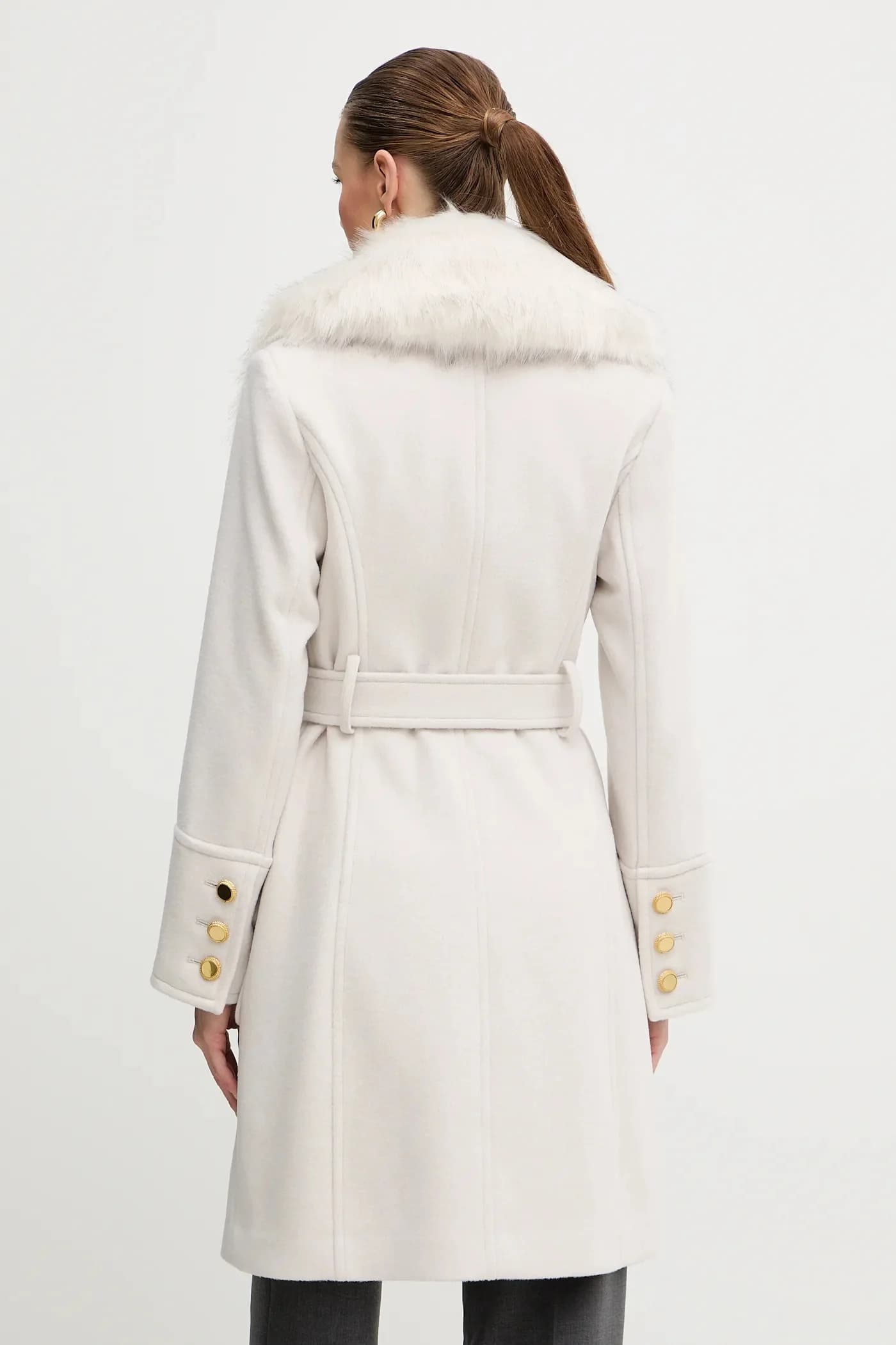 пальто ALICE из смесовой шерсти - фото 3