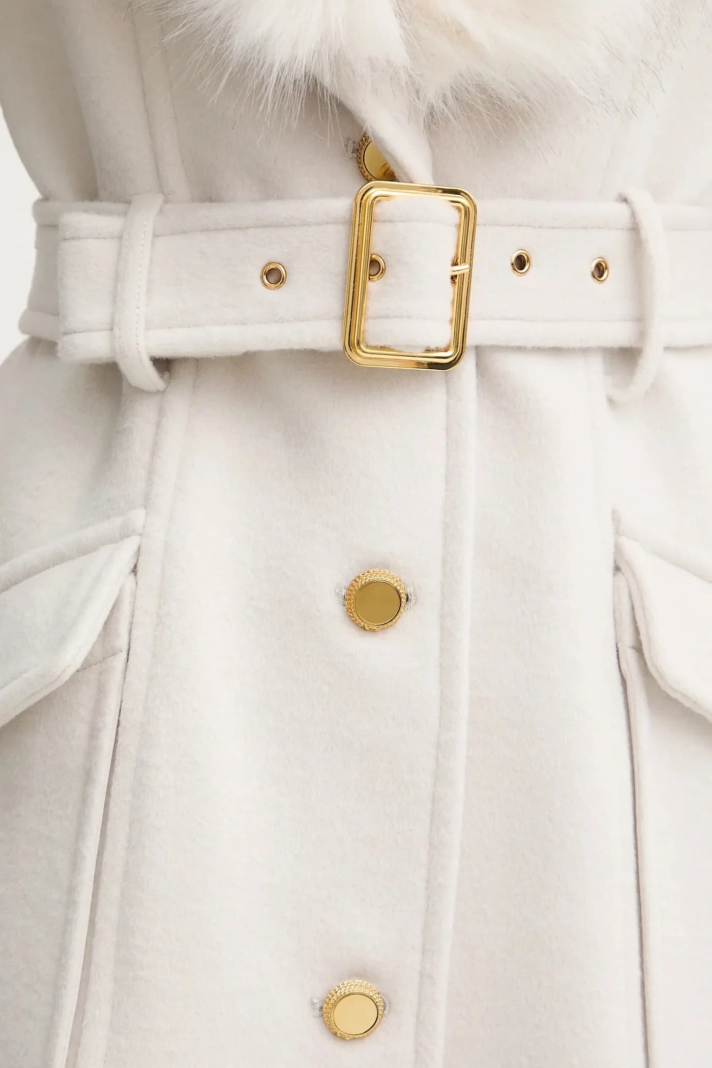 пальто ALICE из смесовой шерсти - фото 6