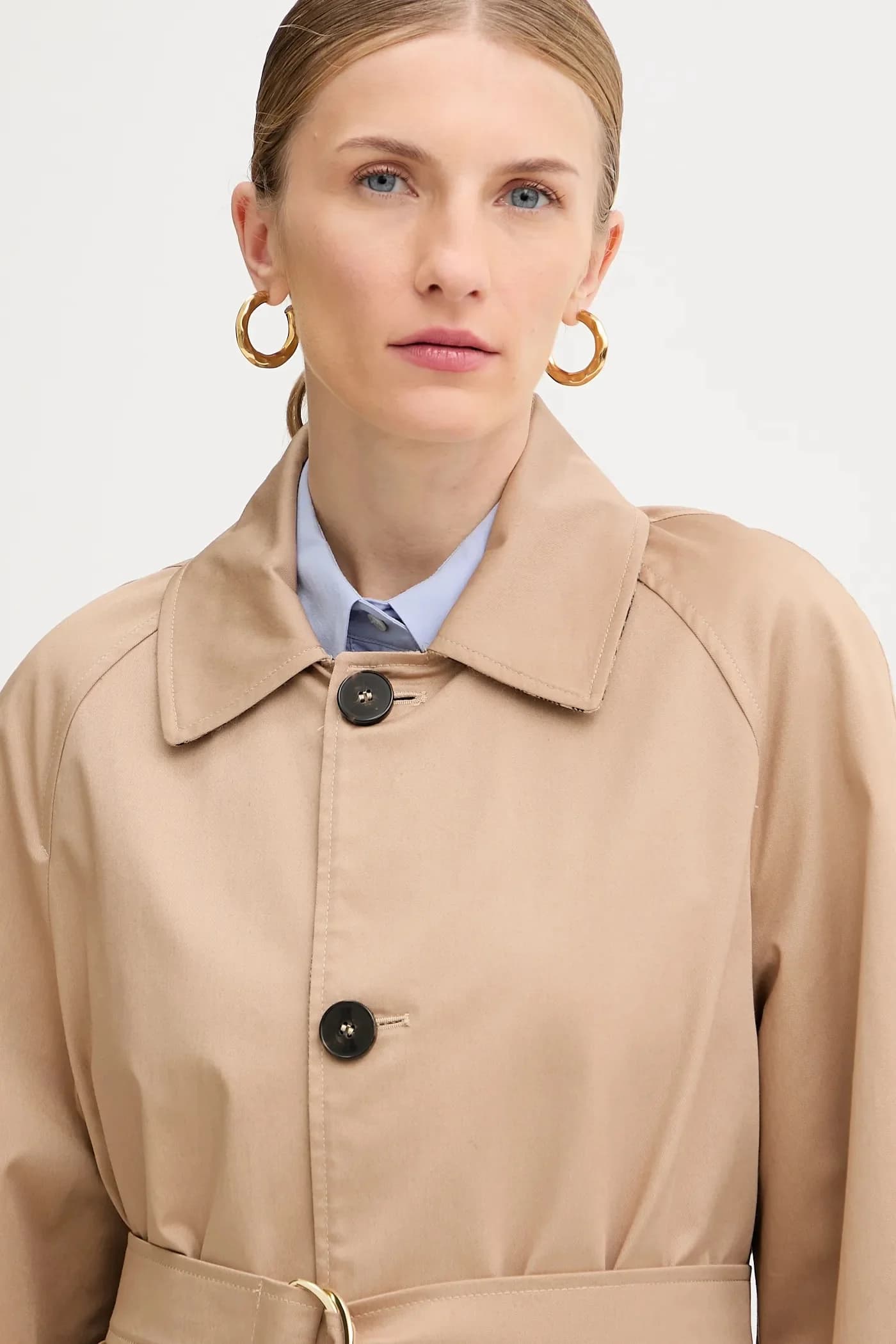 Двустороннее пальто из шерсти - фото 5