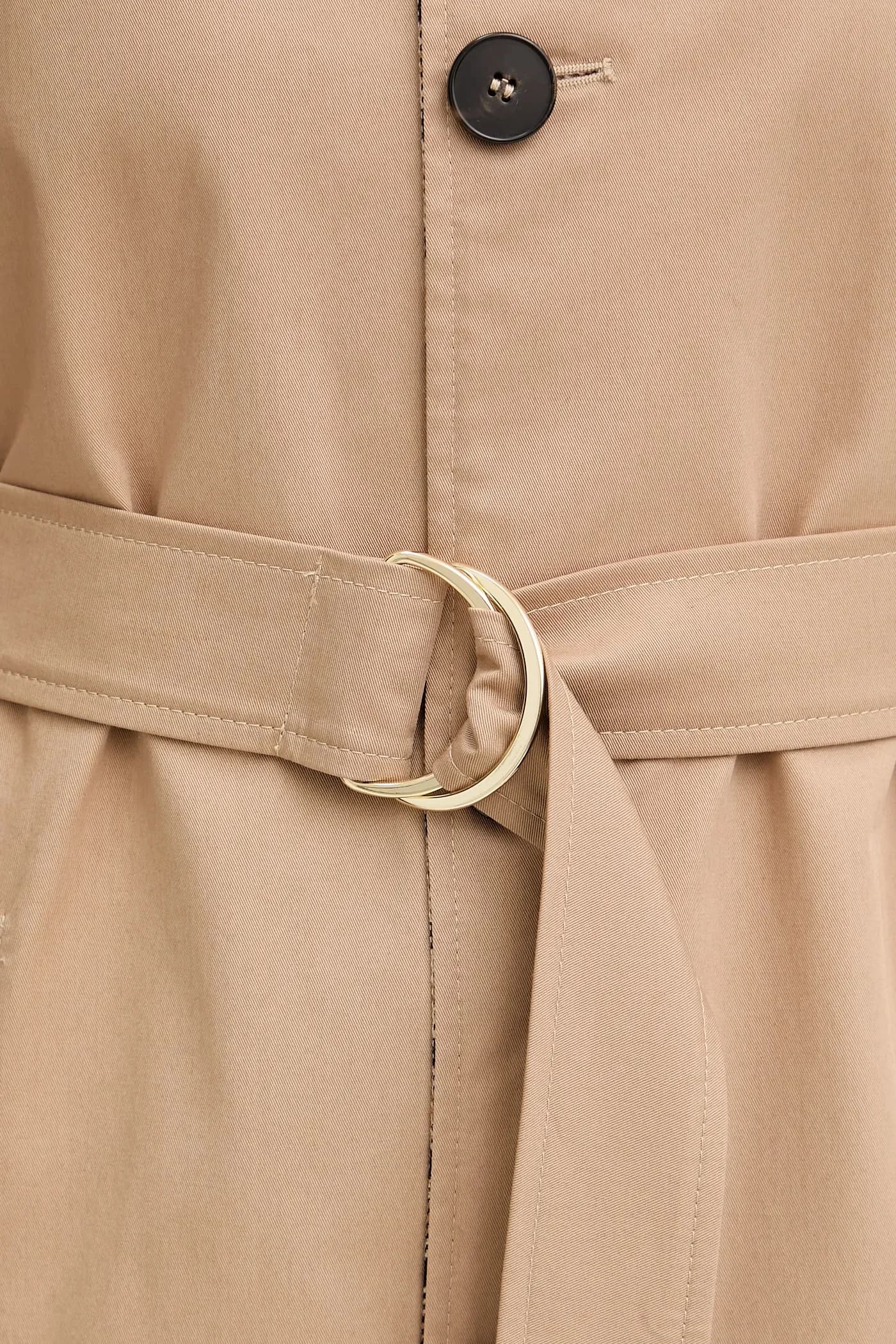 Двустороннее пальто из шерсти - фото 7