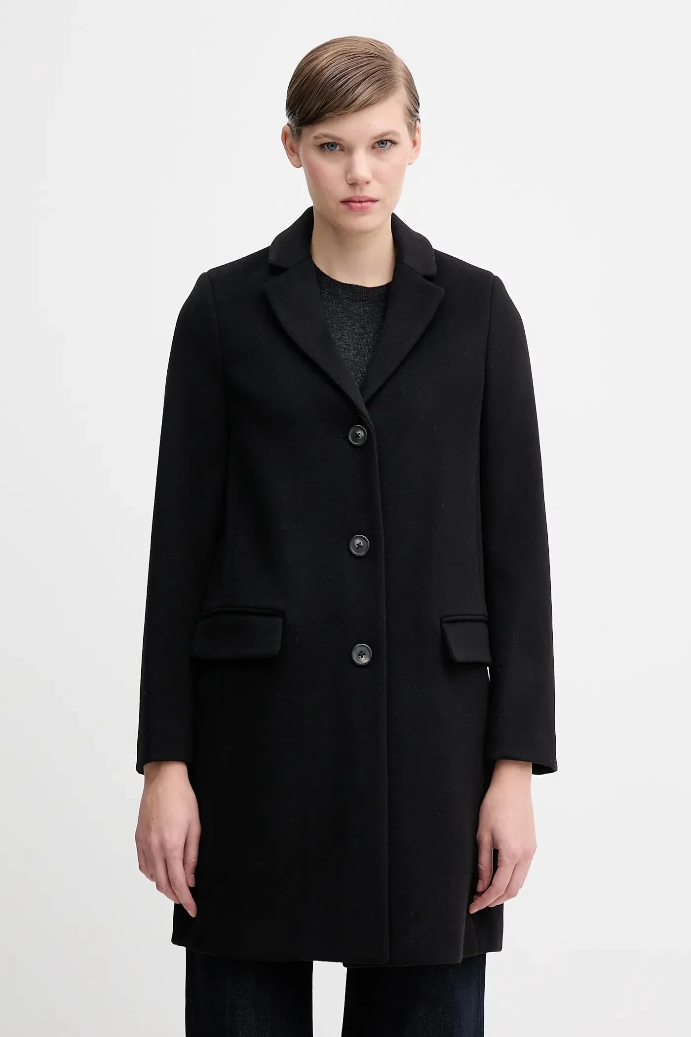 Пальто с добавлением шерсти