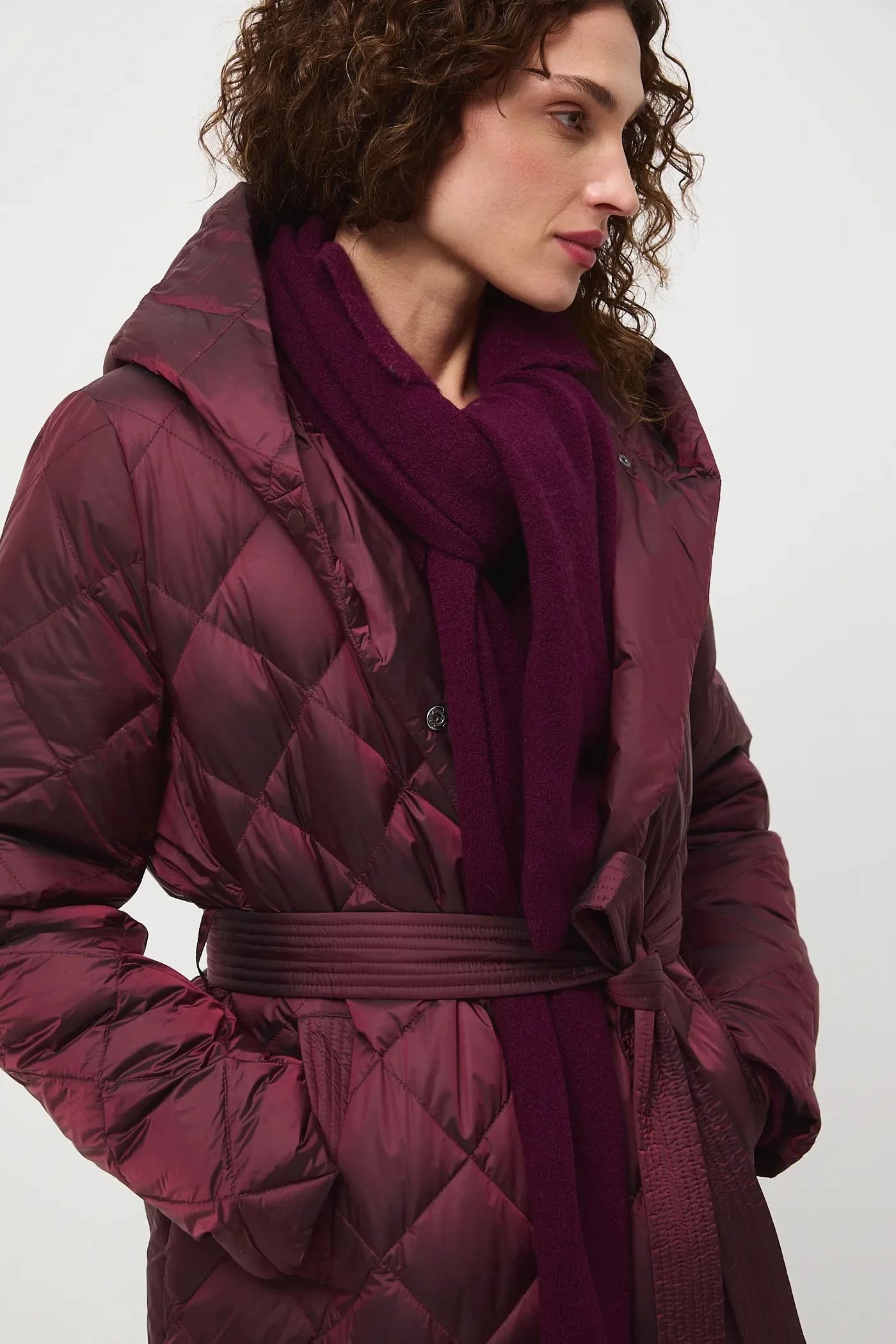 Пуховое пальто - фото 4