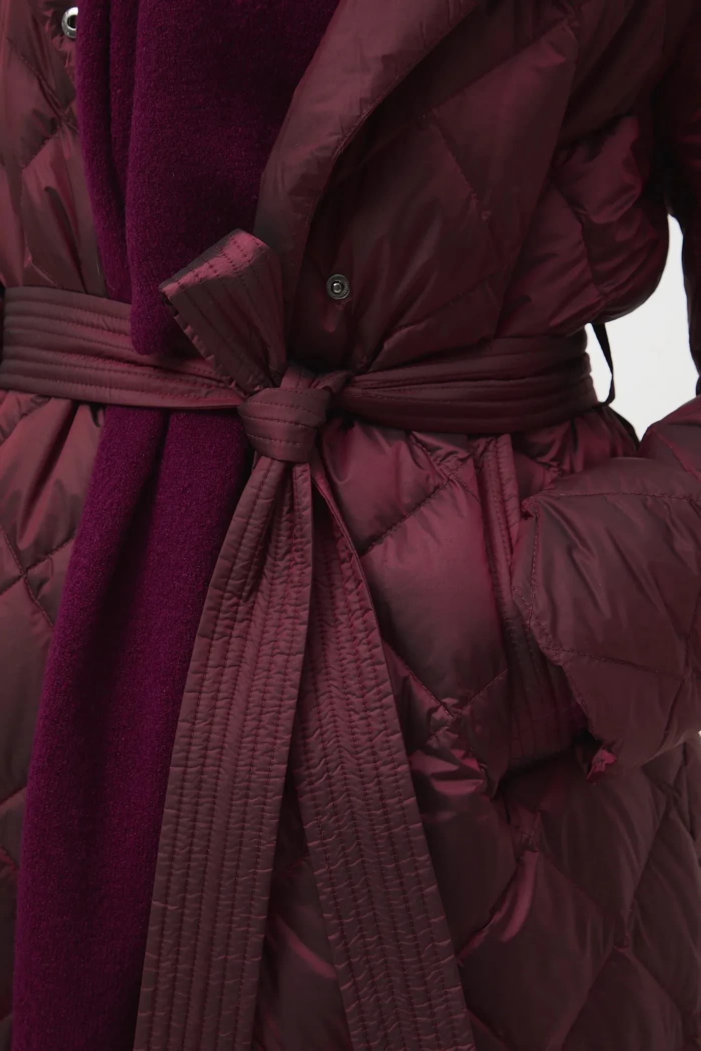 Пуховое пальто - фото 5