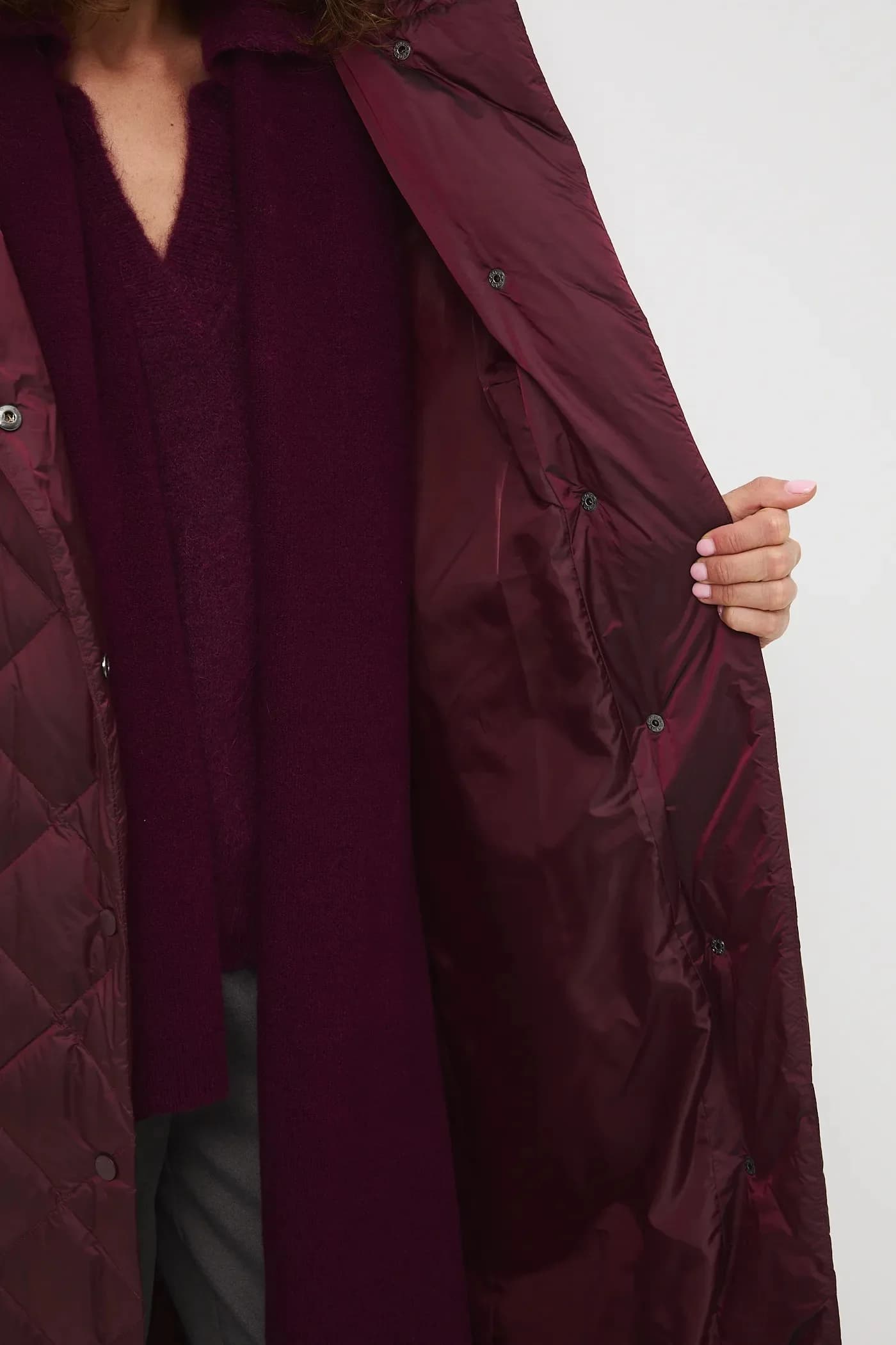 Пуховое пальто - фото 6