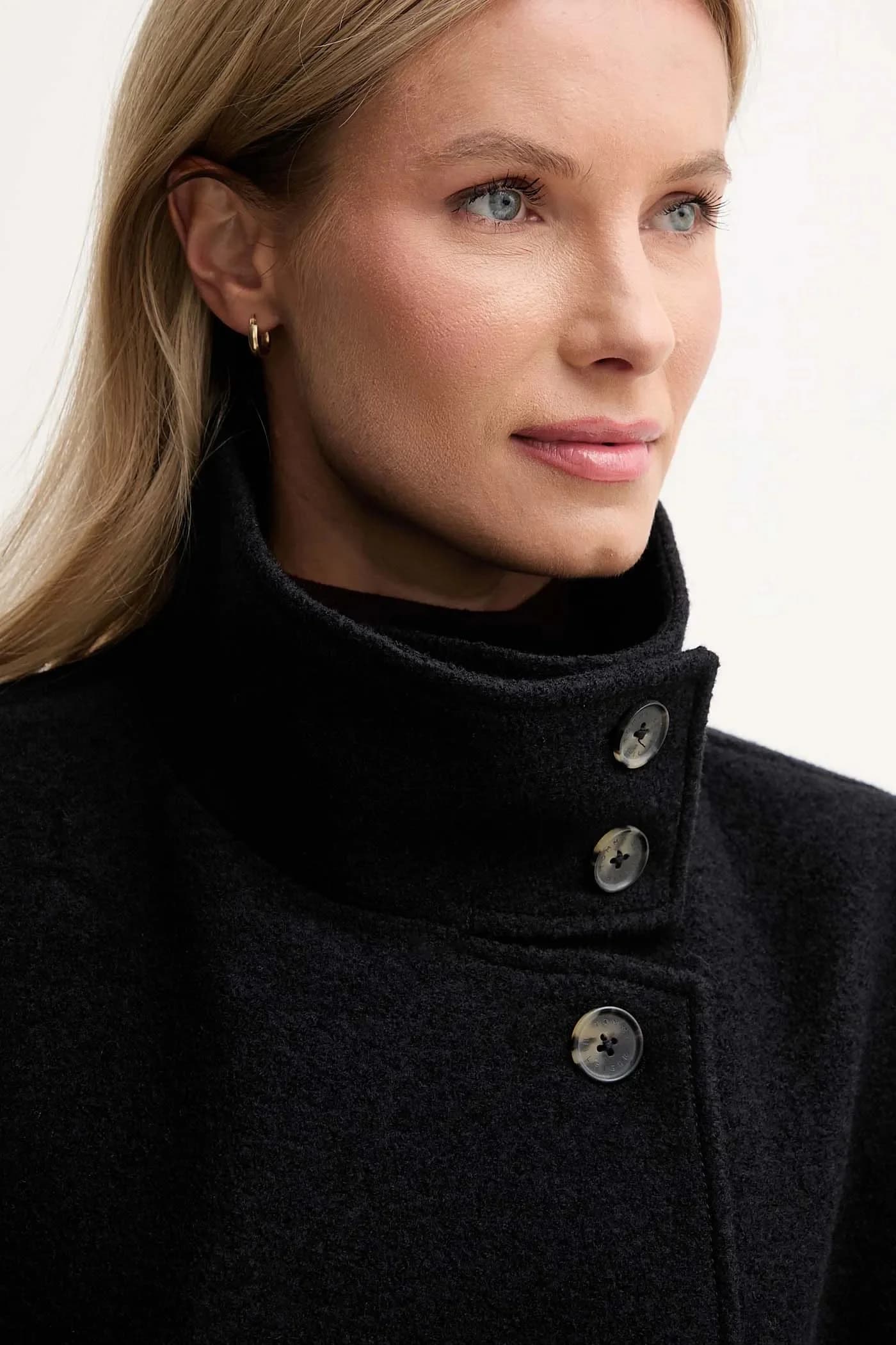 Пальто с добавлением шерсти - фото 4