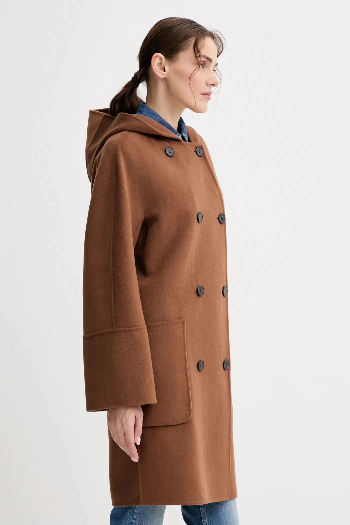 Шерстяное пальто - фото 4