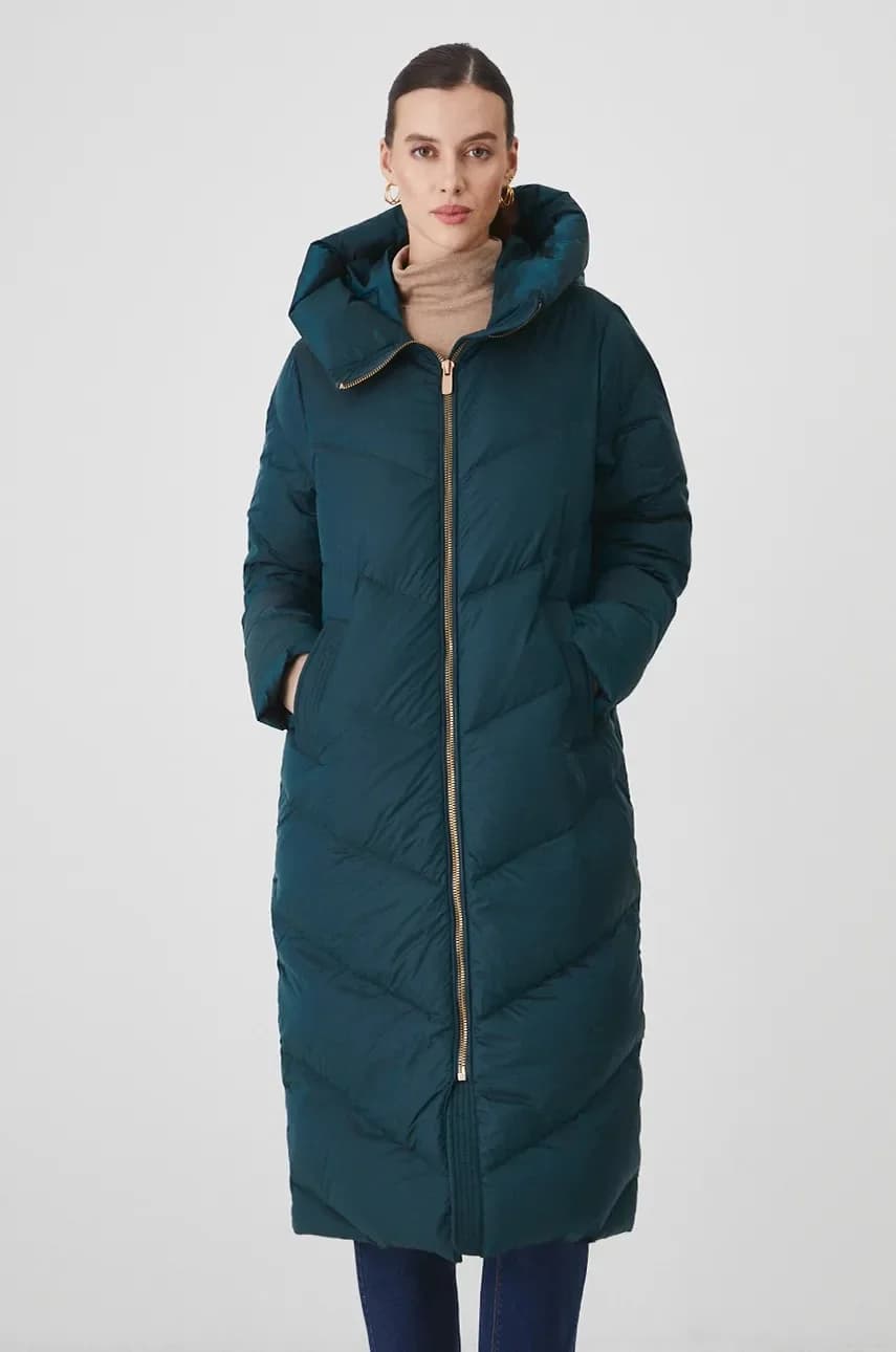 Пуховое пальто - фото 2