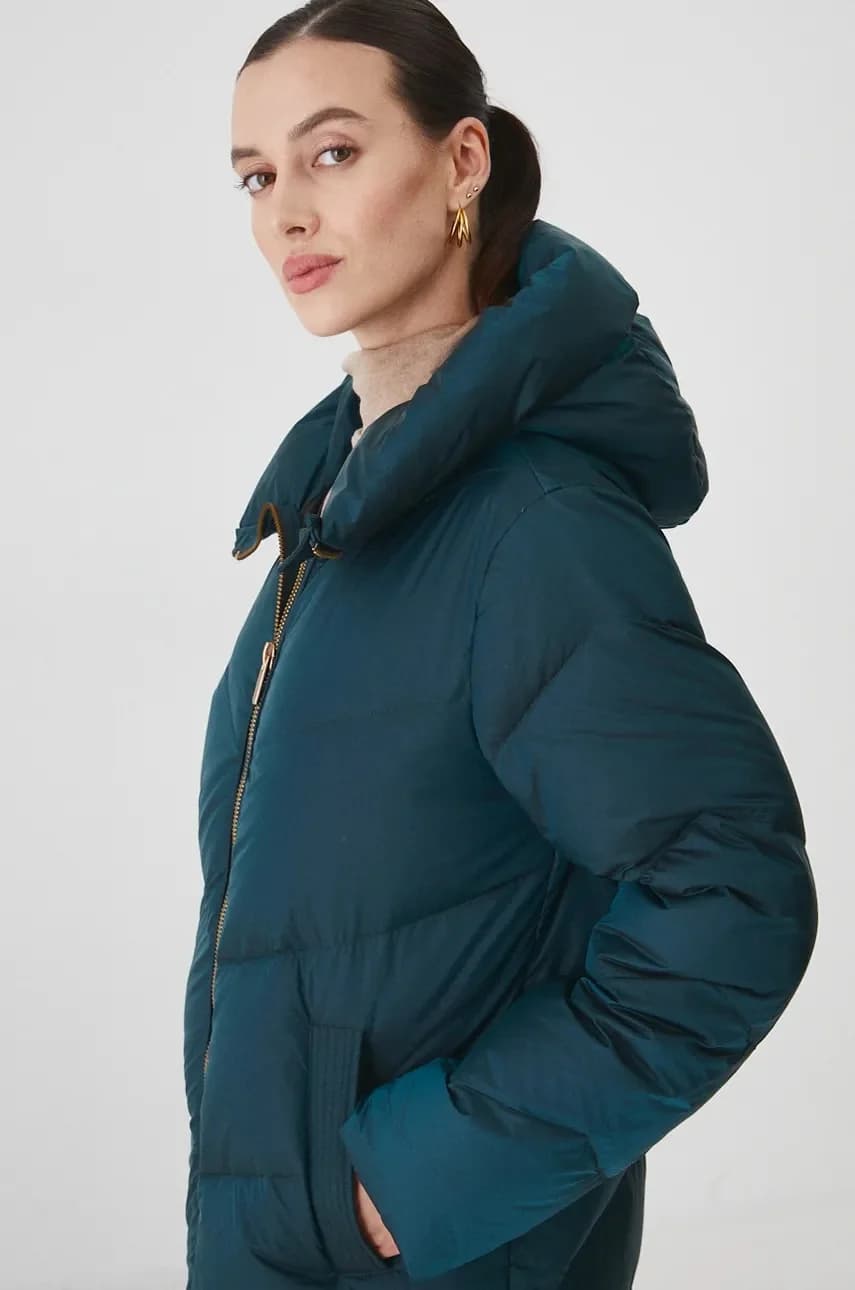 Пуховое пальто - фото 6