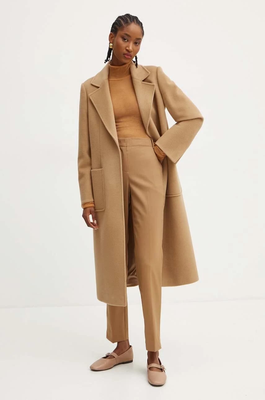 Шерстяное пальто - фото 4