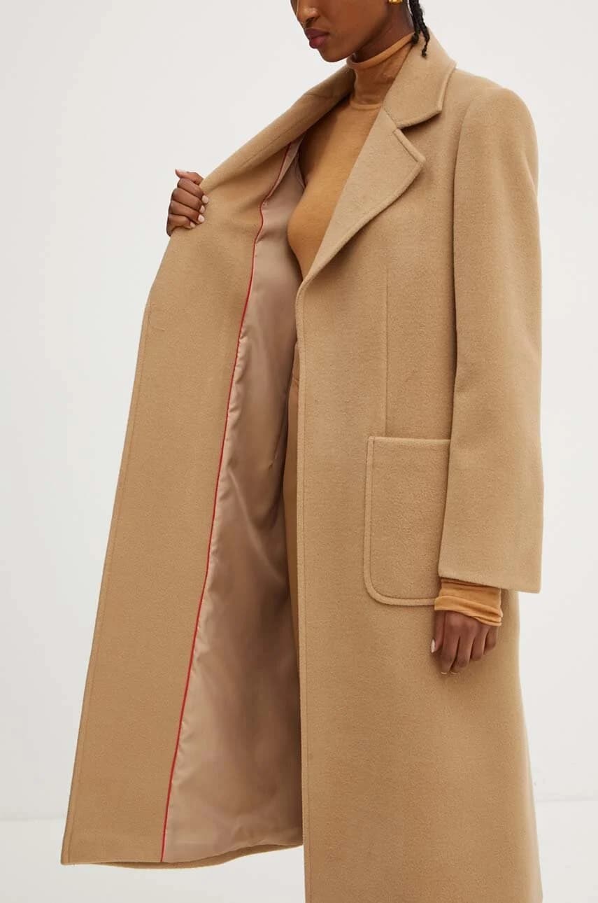 Шерстяное пальто - фото 7