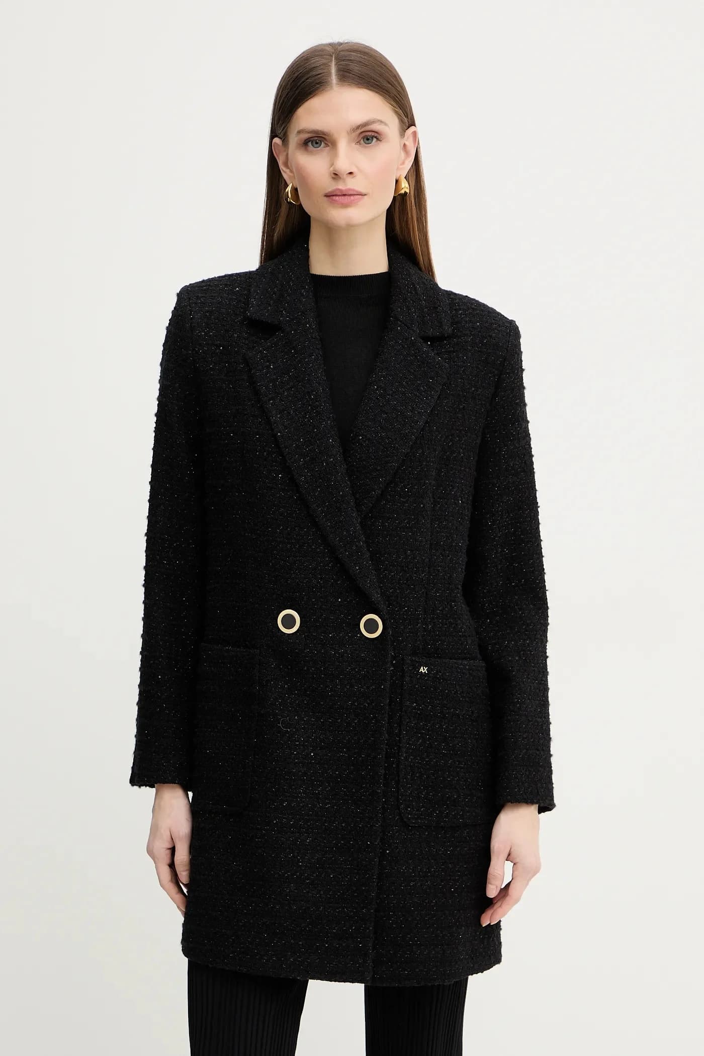 Пальто с добавлением шерсти