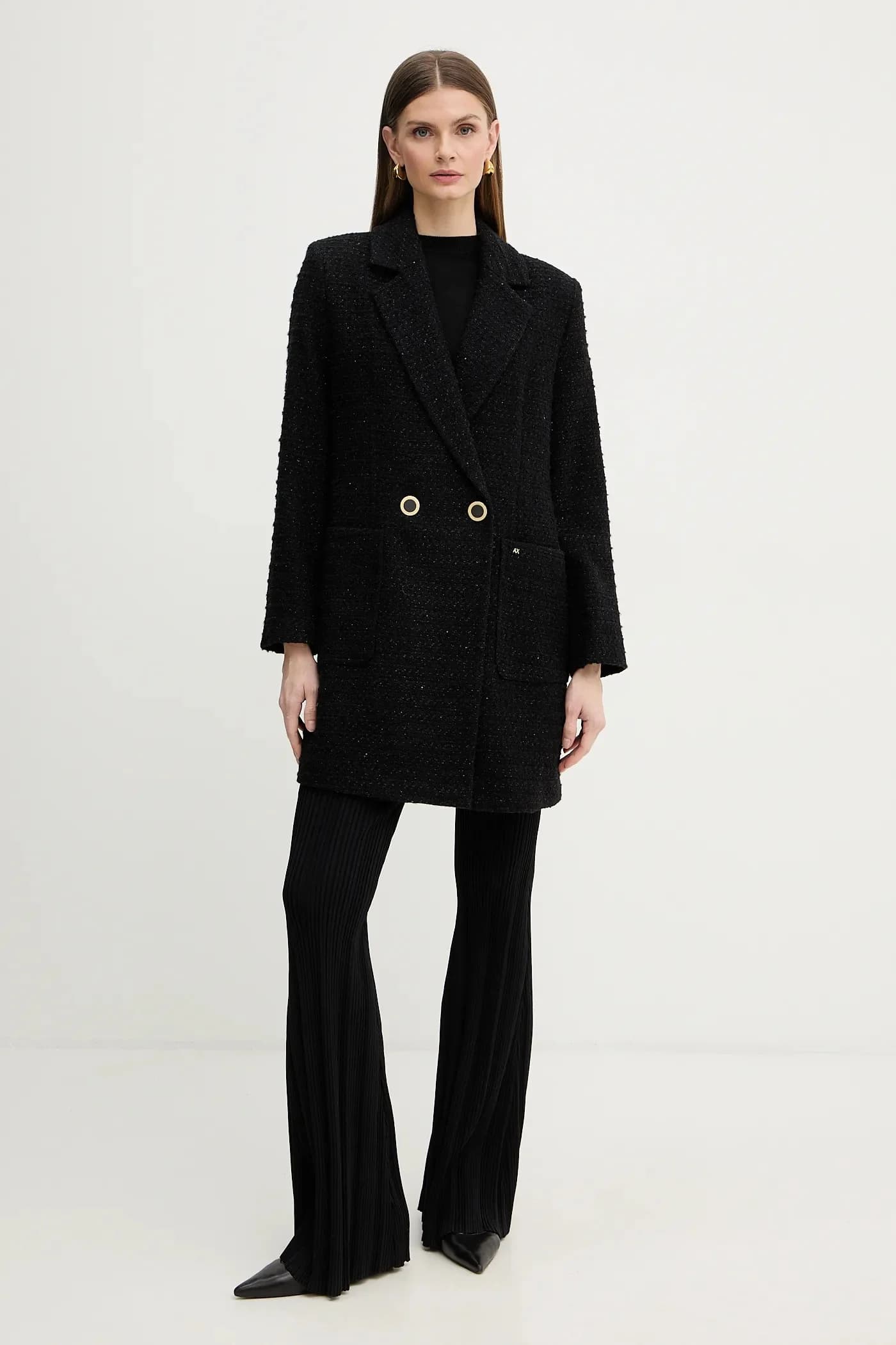 Пальто с добавлением шерсти - фото 2