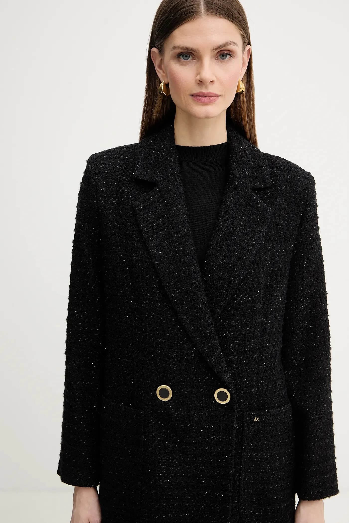 Пальто с добавлением шерсти - фото 4