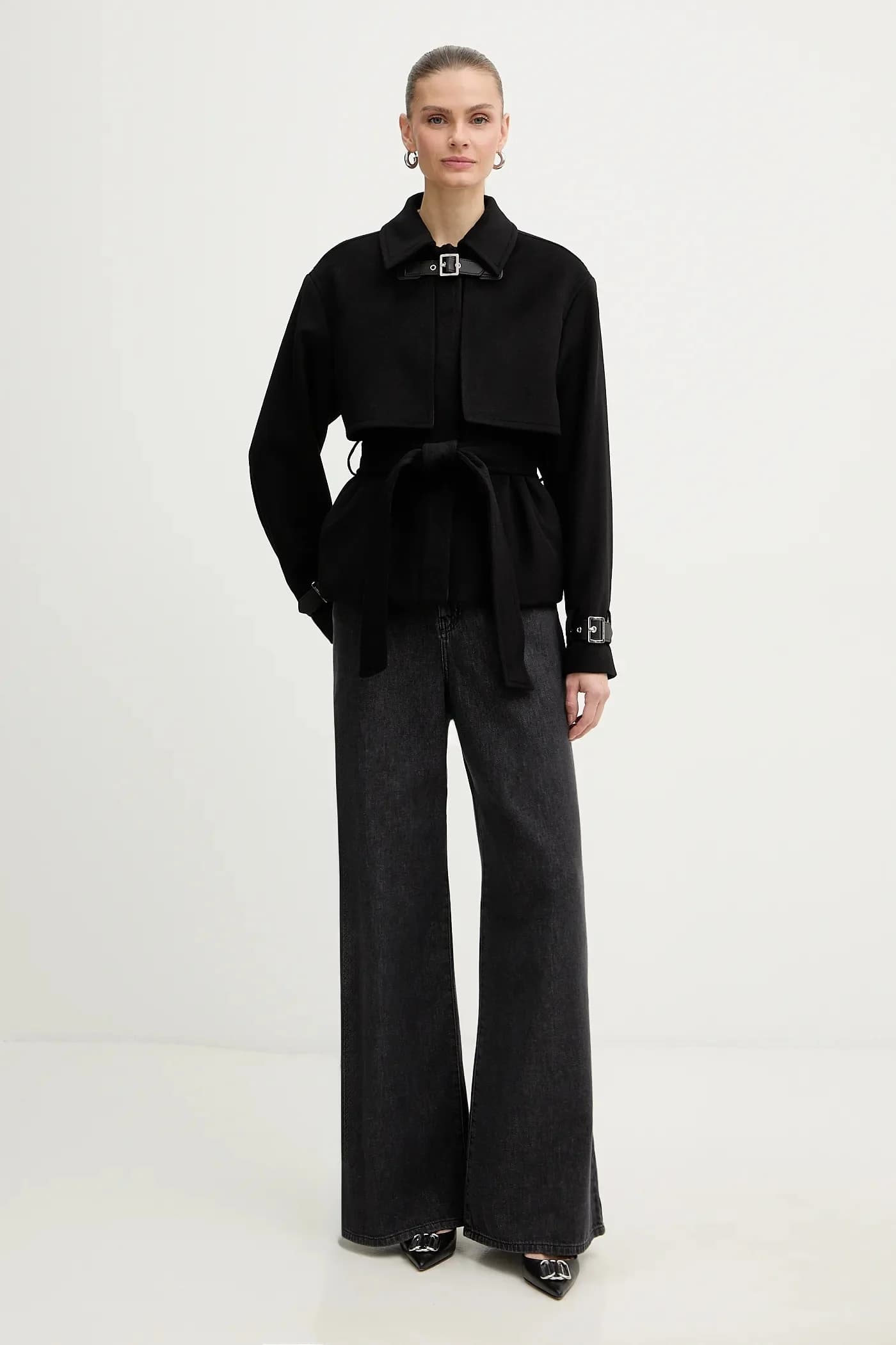 Пальто с добавлением шерсти - фото 2