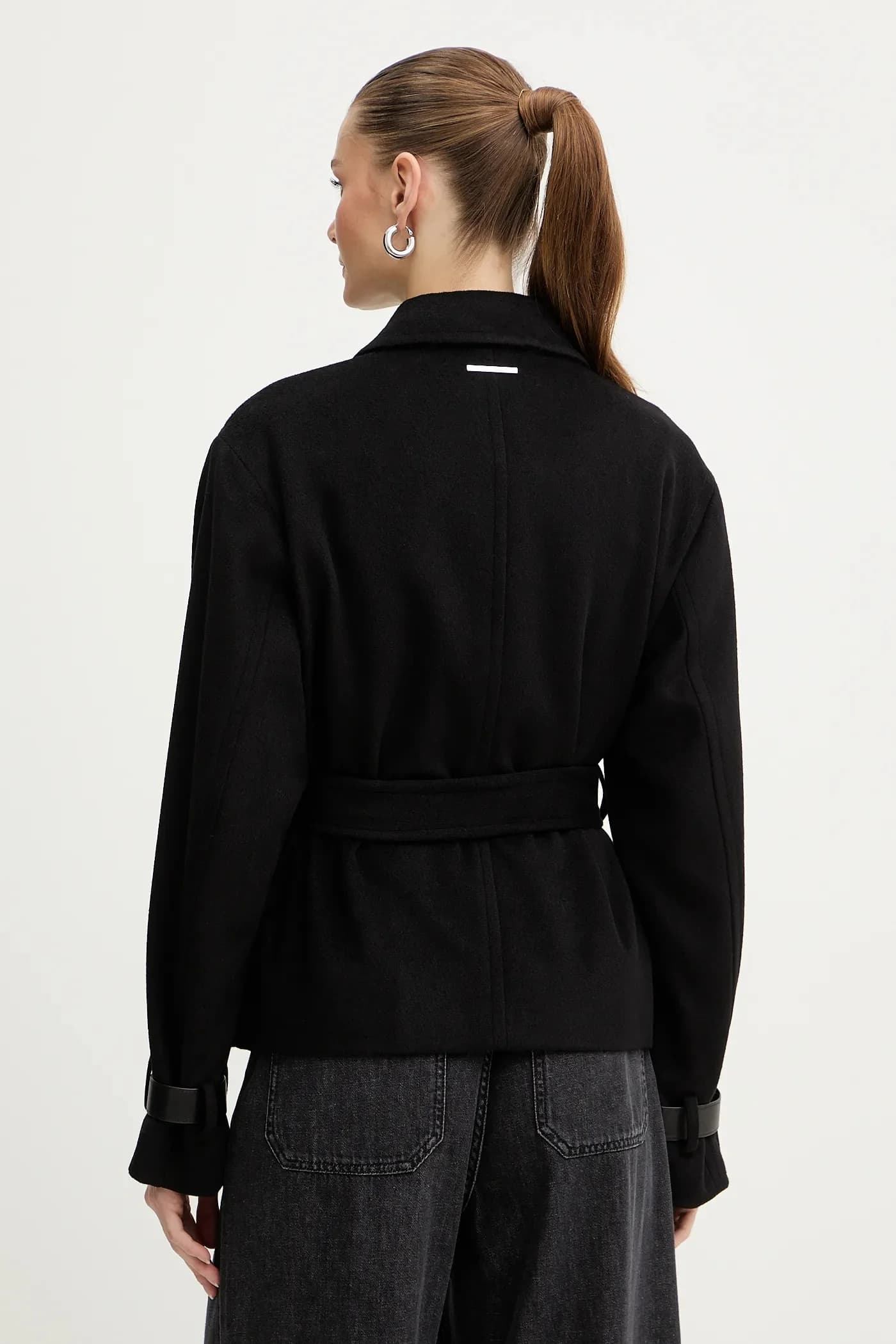 Пальто с добавлением шерсти - фото 3