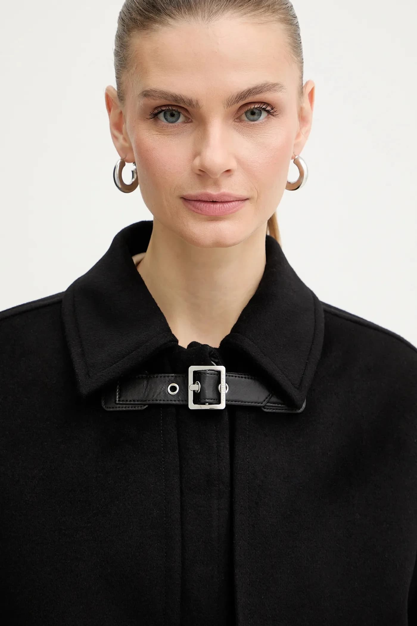 Пальто с добавлением шерсти - фото 4