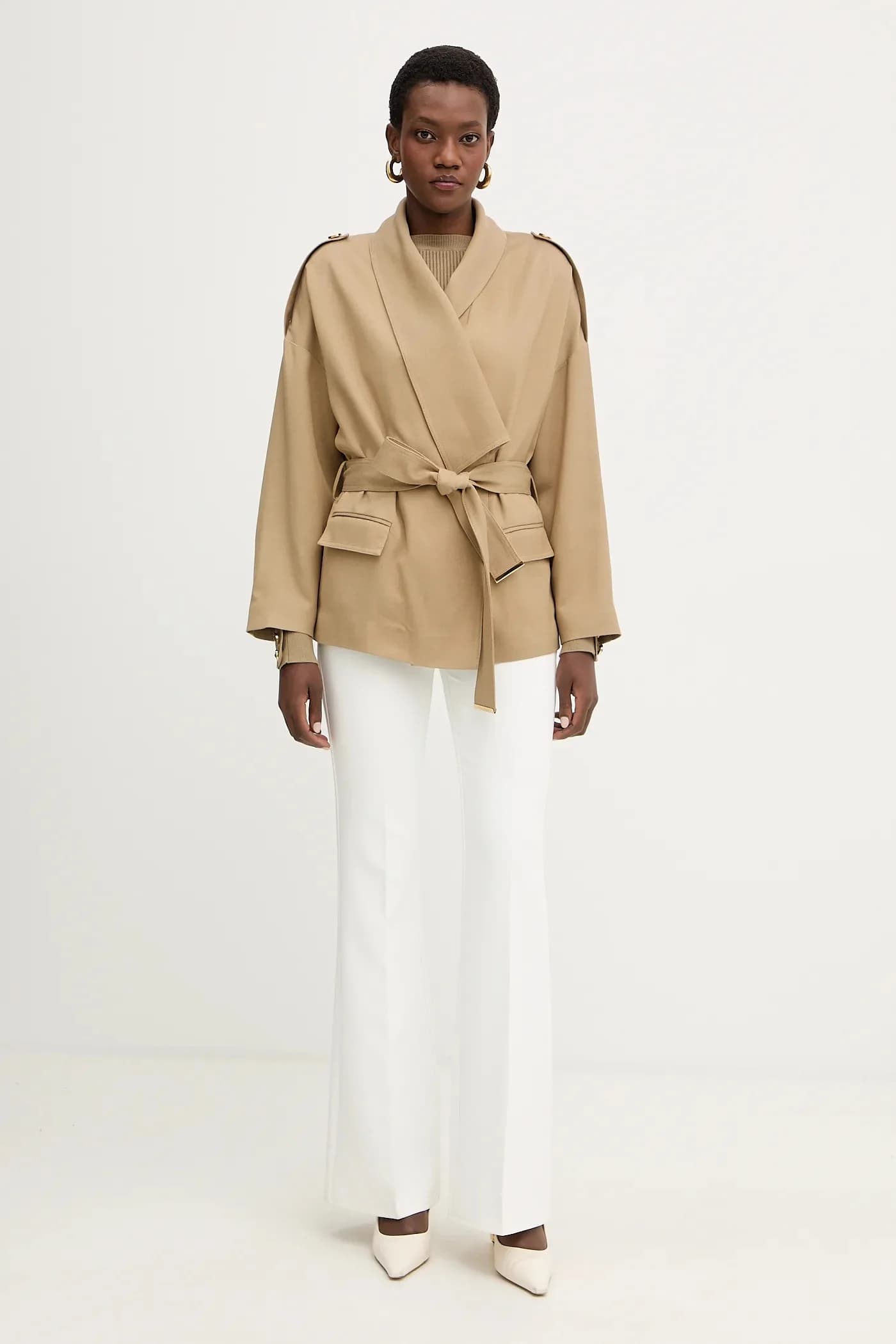 пальто ABBA из смесовой шерсти - фото 2