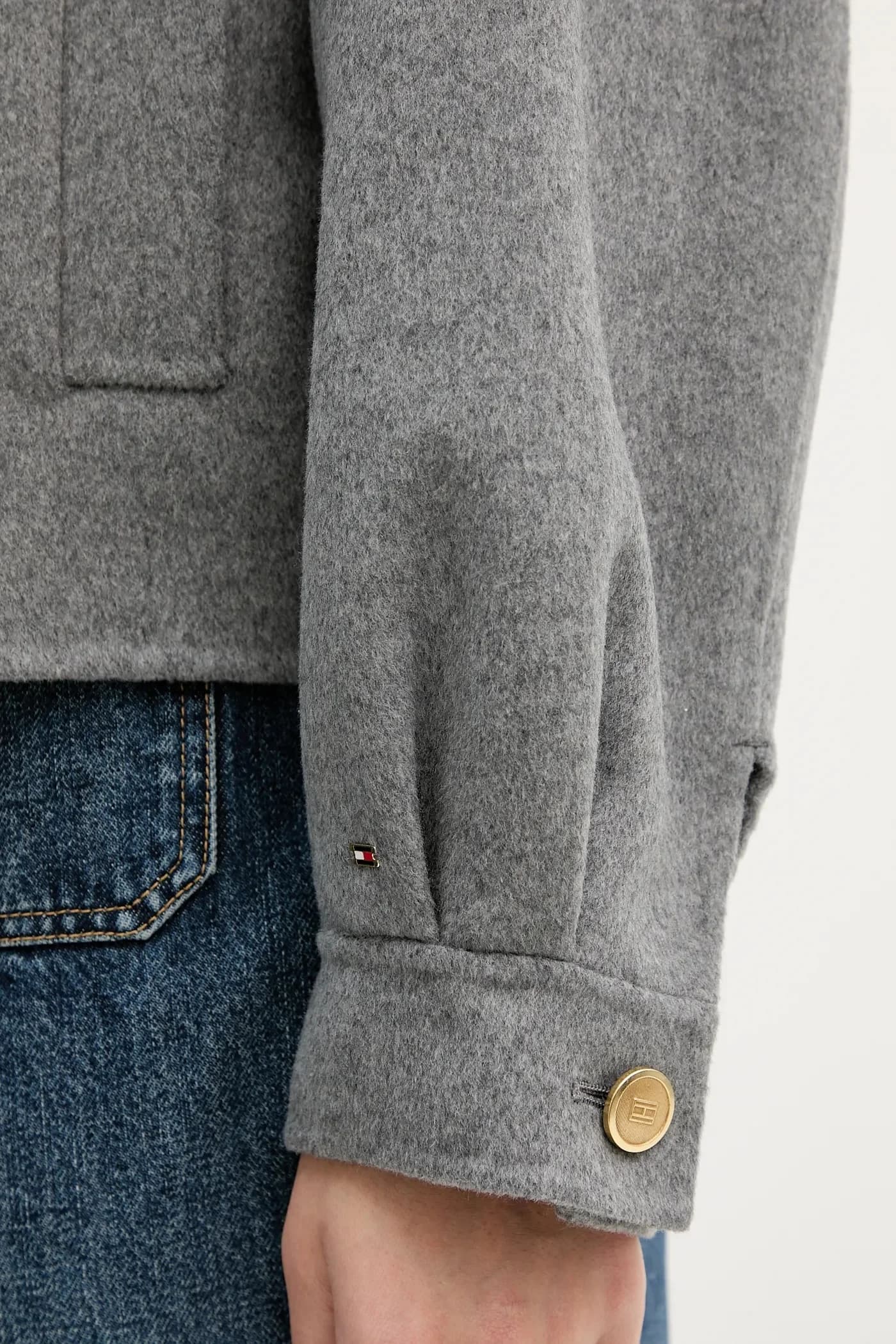 Пальто с добавлением шерсти - фото 5