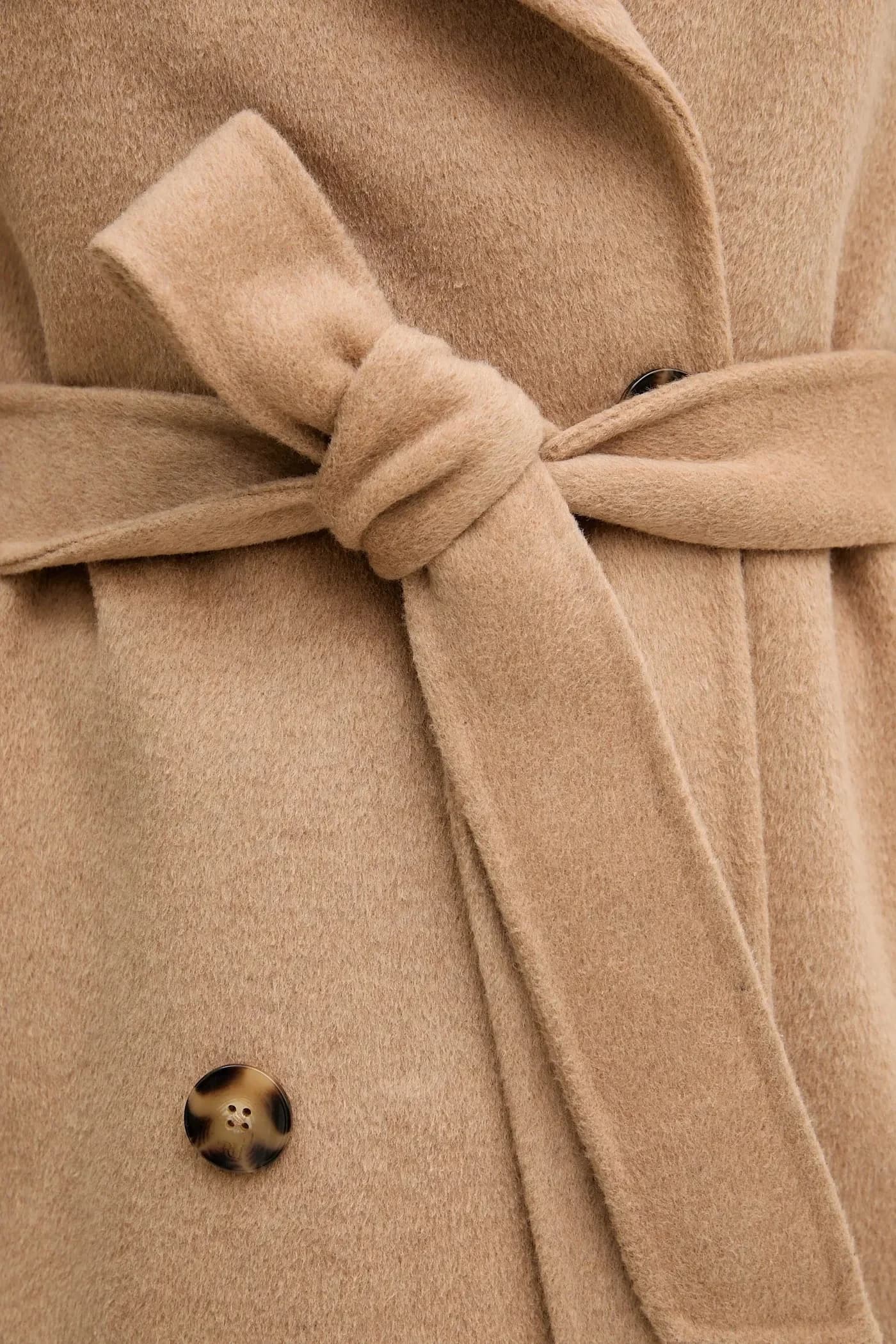 Пальто с добавлением шерсти - фото 6