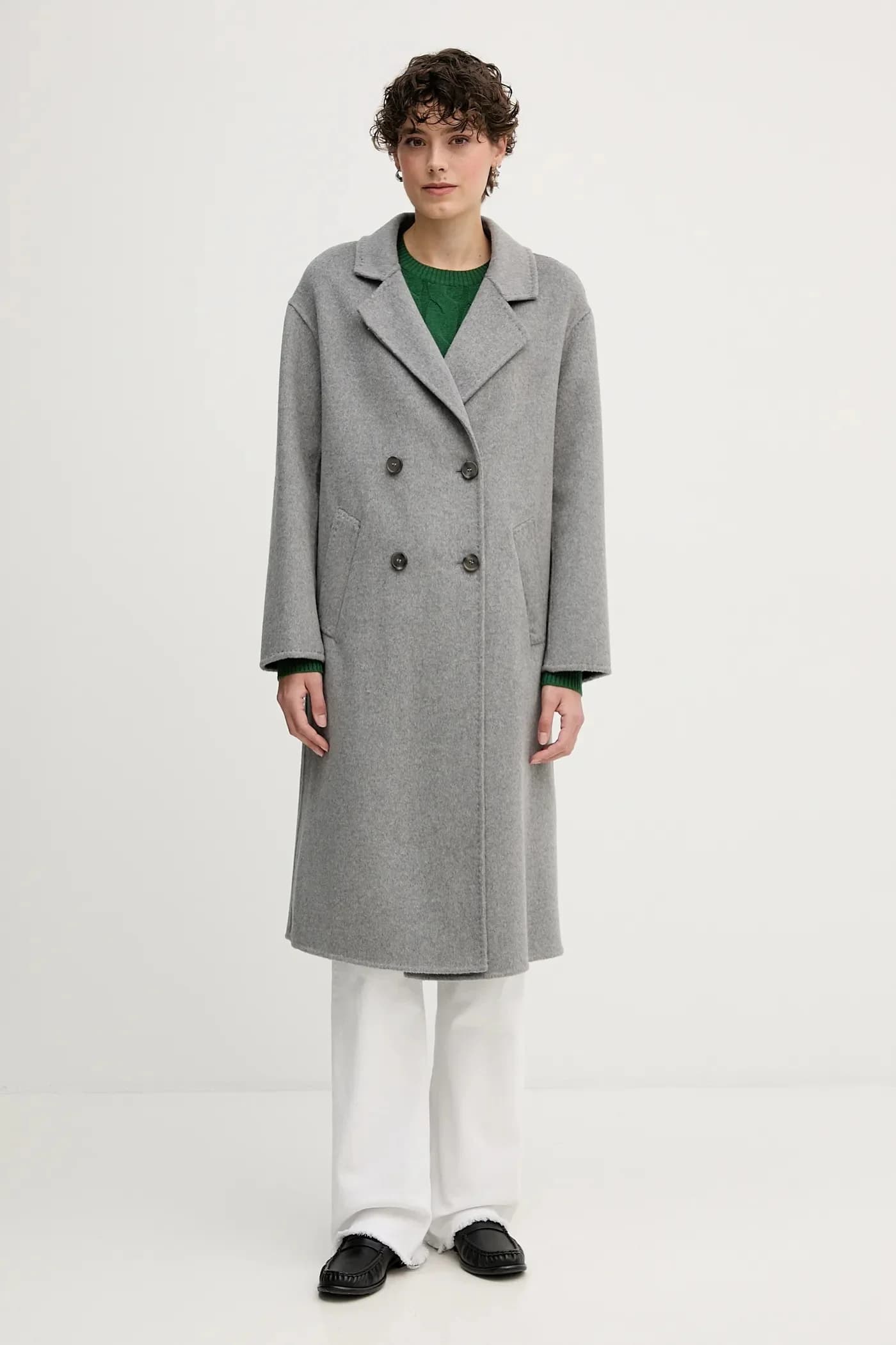 Пальто с добавлением шерсти