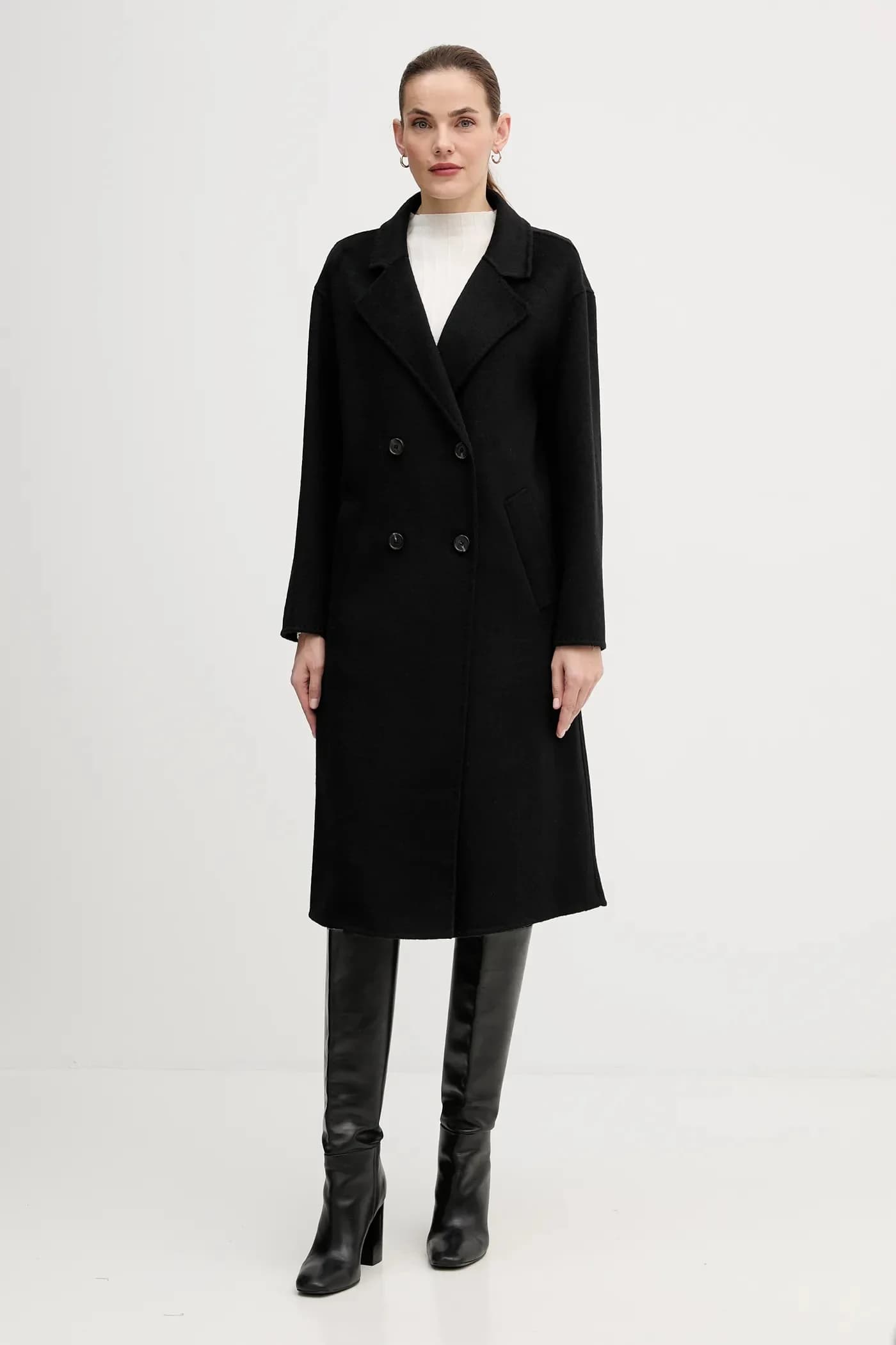 Пальто с добавлением шерсти