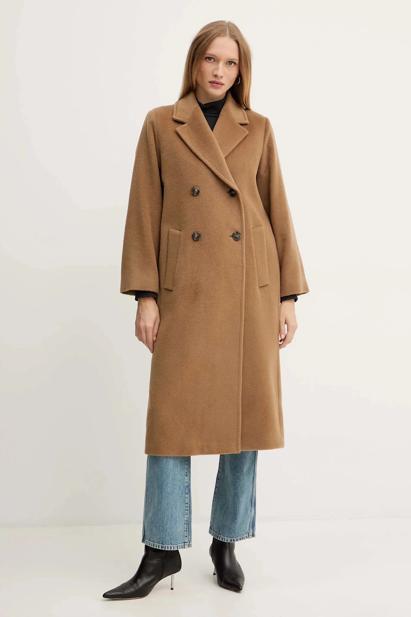 ZUFOLO пальто из смесовой шерсти