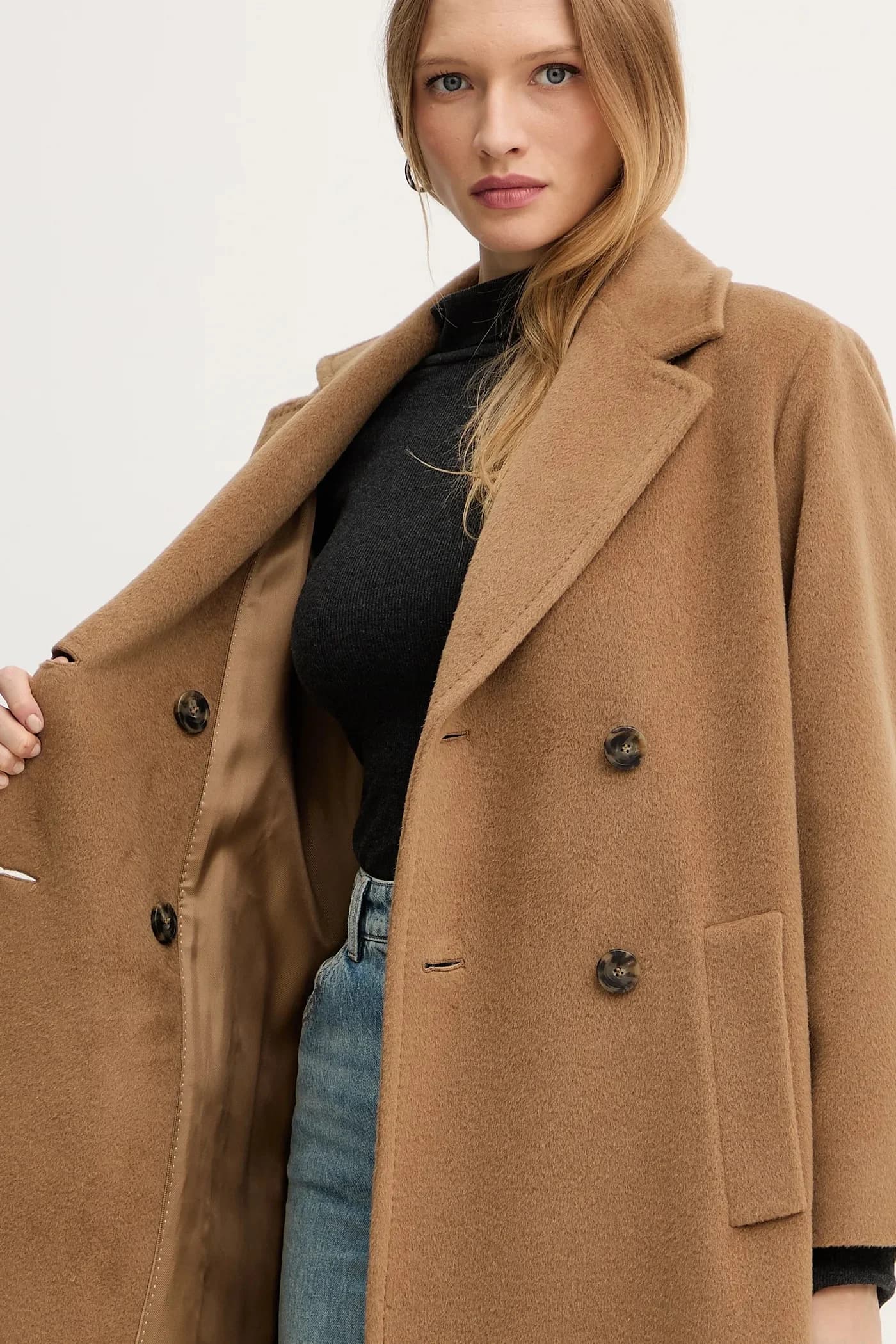 ZUFOLO пальто из смесовой шерсти - фото 6