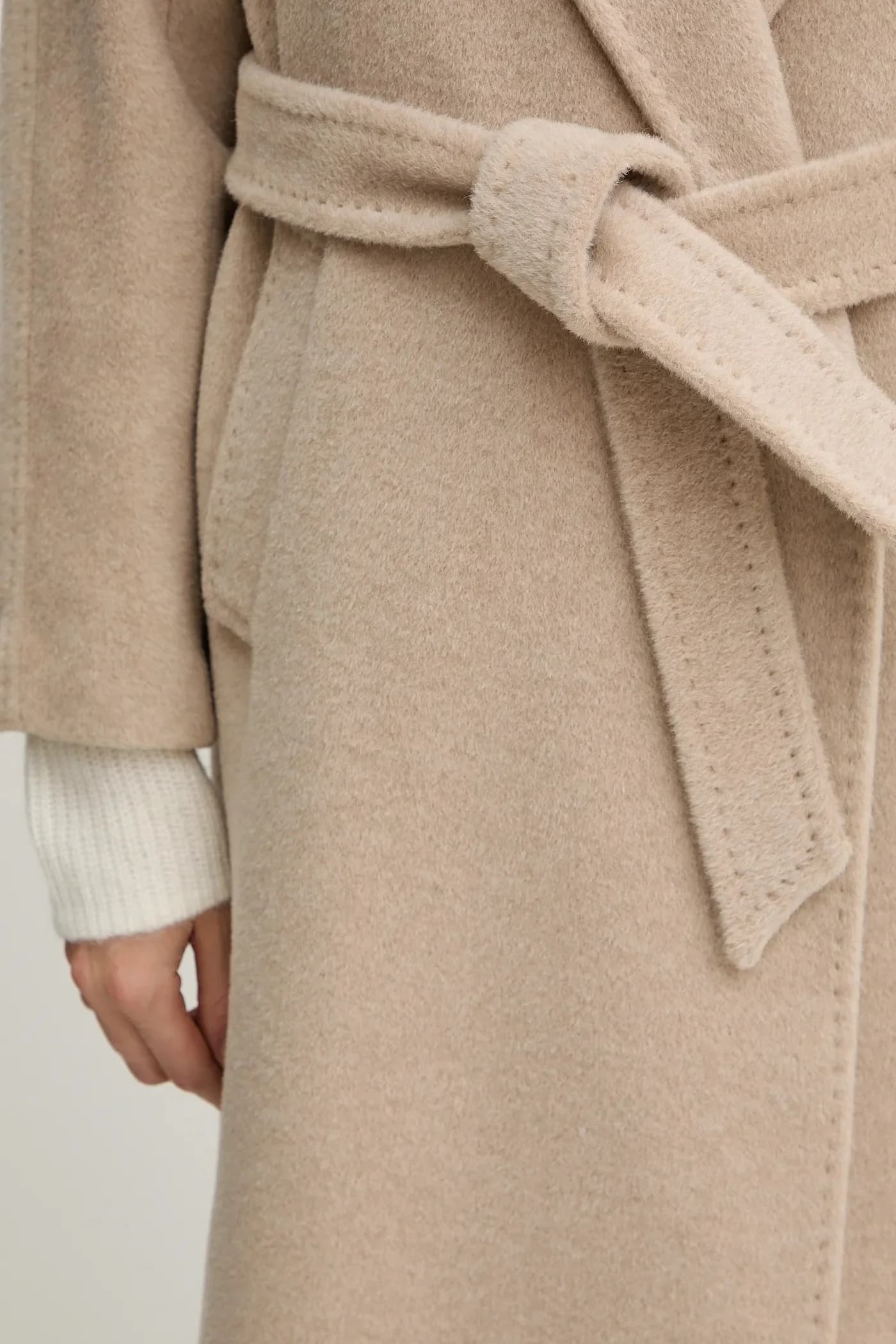 Пальто из шерсти ТЕМПЕРА - фото 5