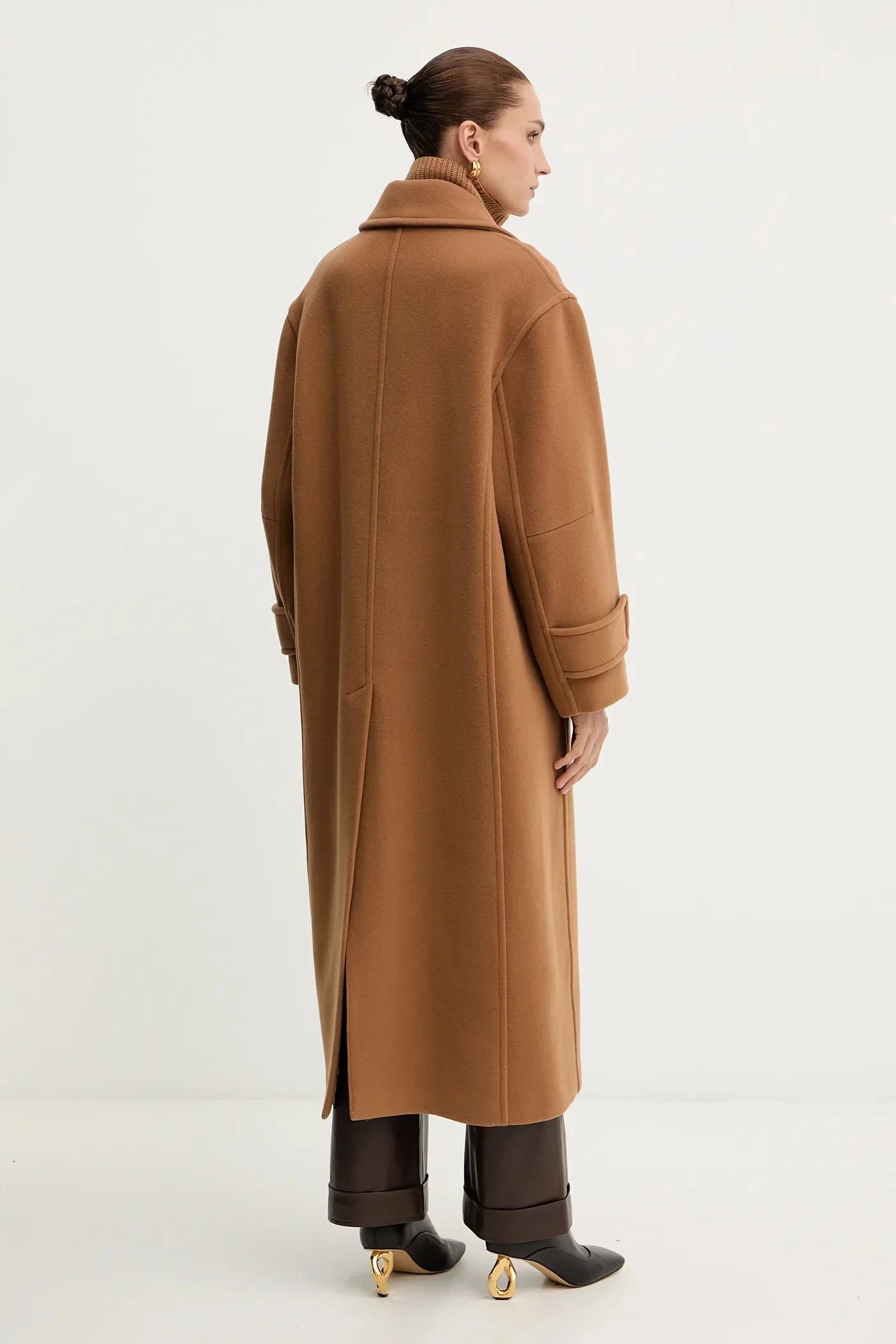 Пальто с добавлением шерсти - фото 3