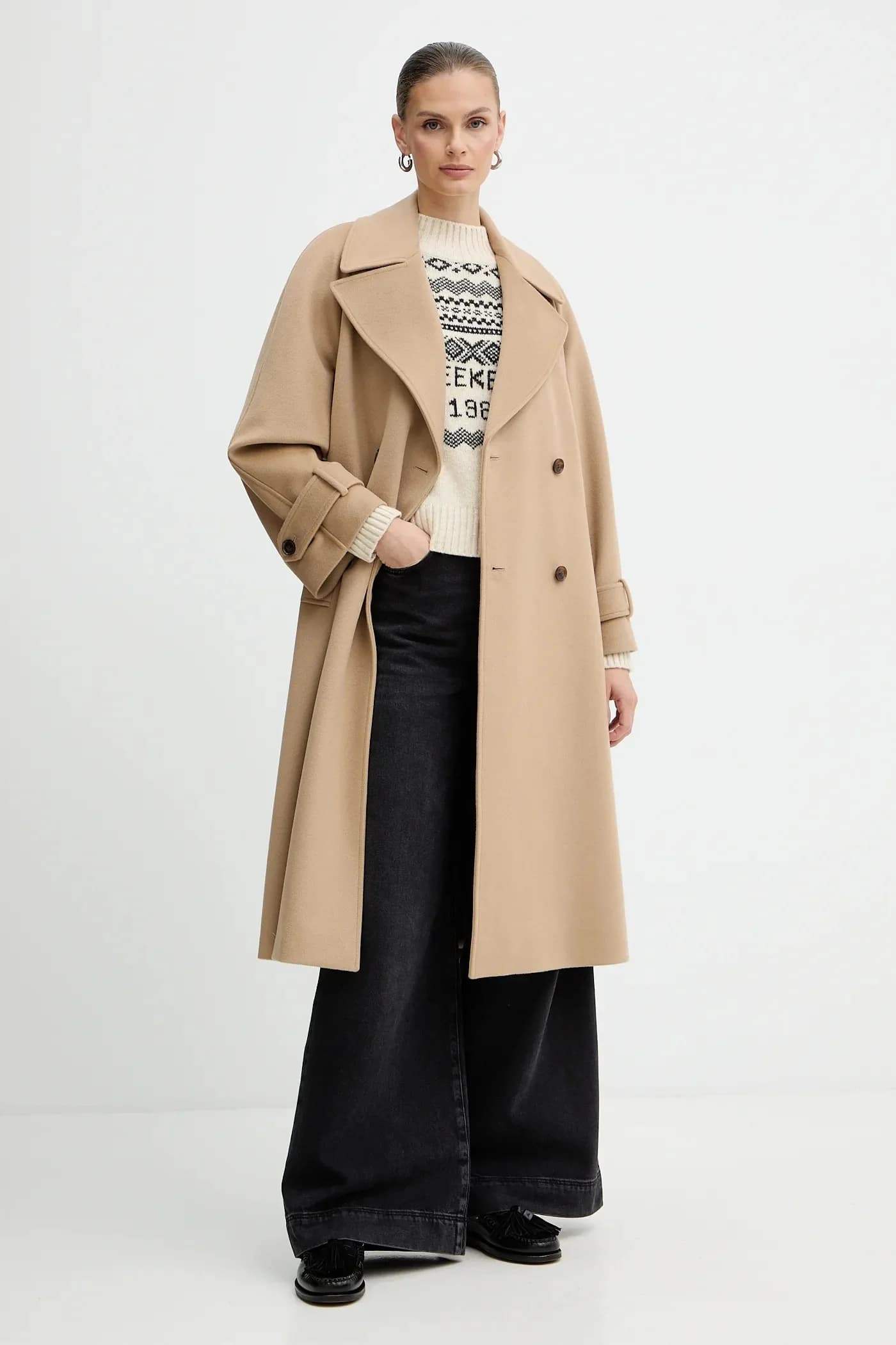 Шерстяное пальто - фото 2