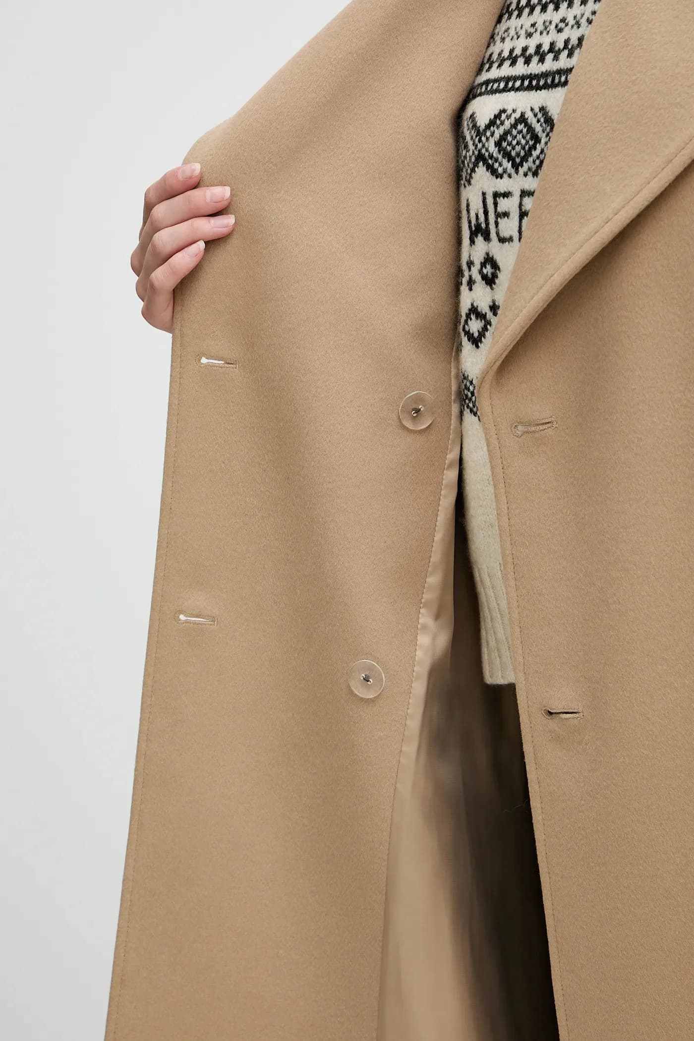 Шерстяное пальто - фото 6