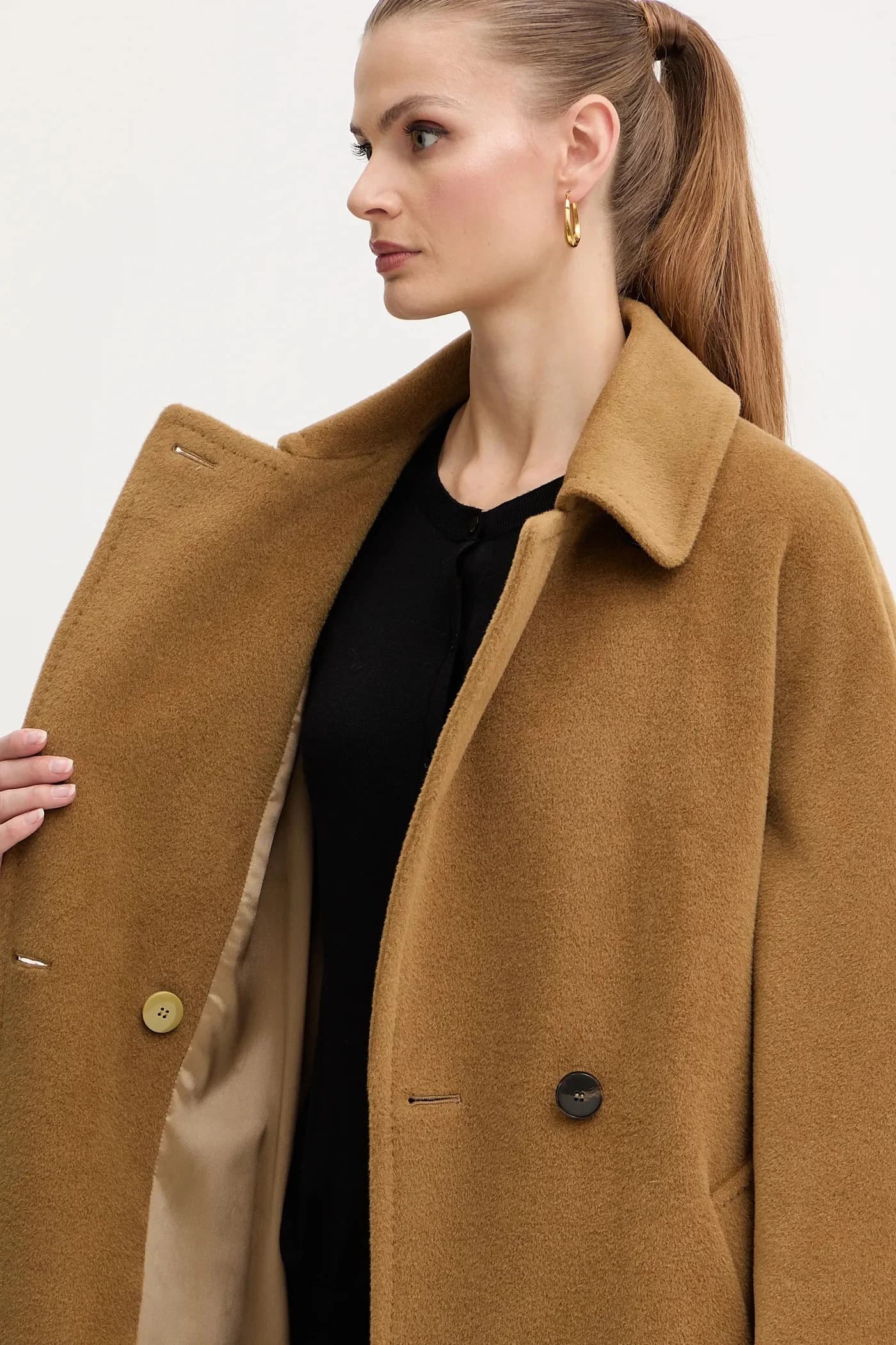 Шерстяное пальто - фото 6