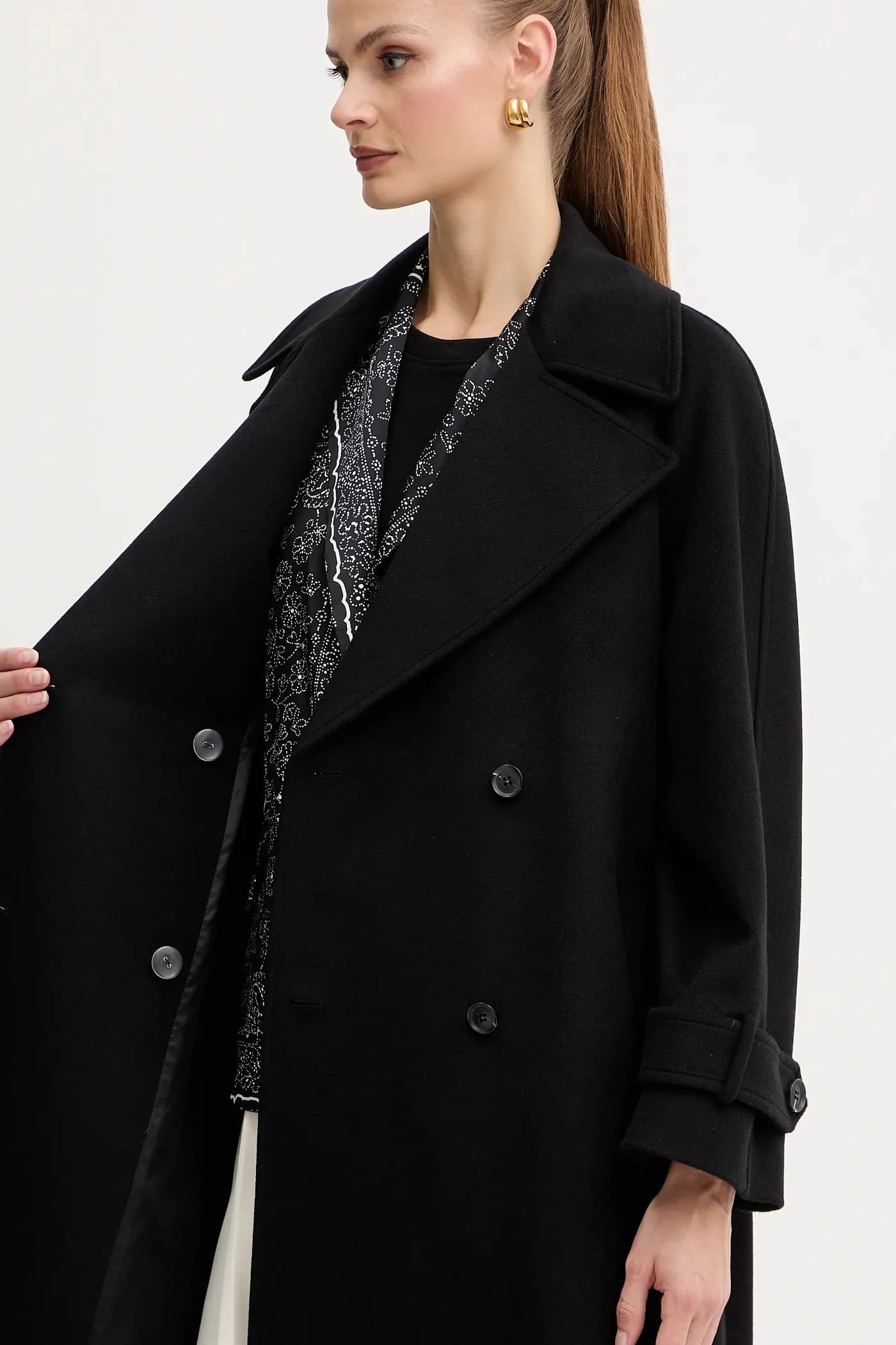 Шерстяное пальто - фото 7