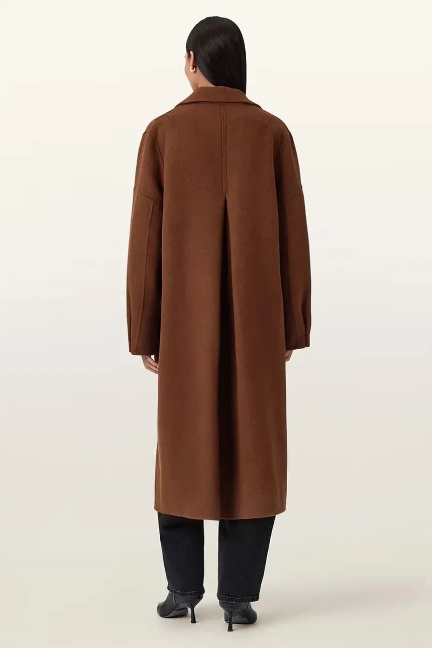 Пальто из шерсти SELLMA - фото 5