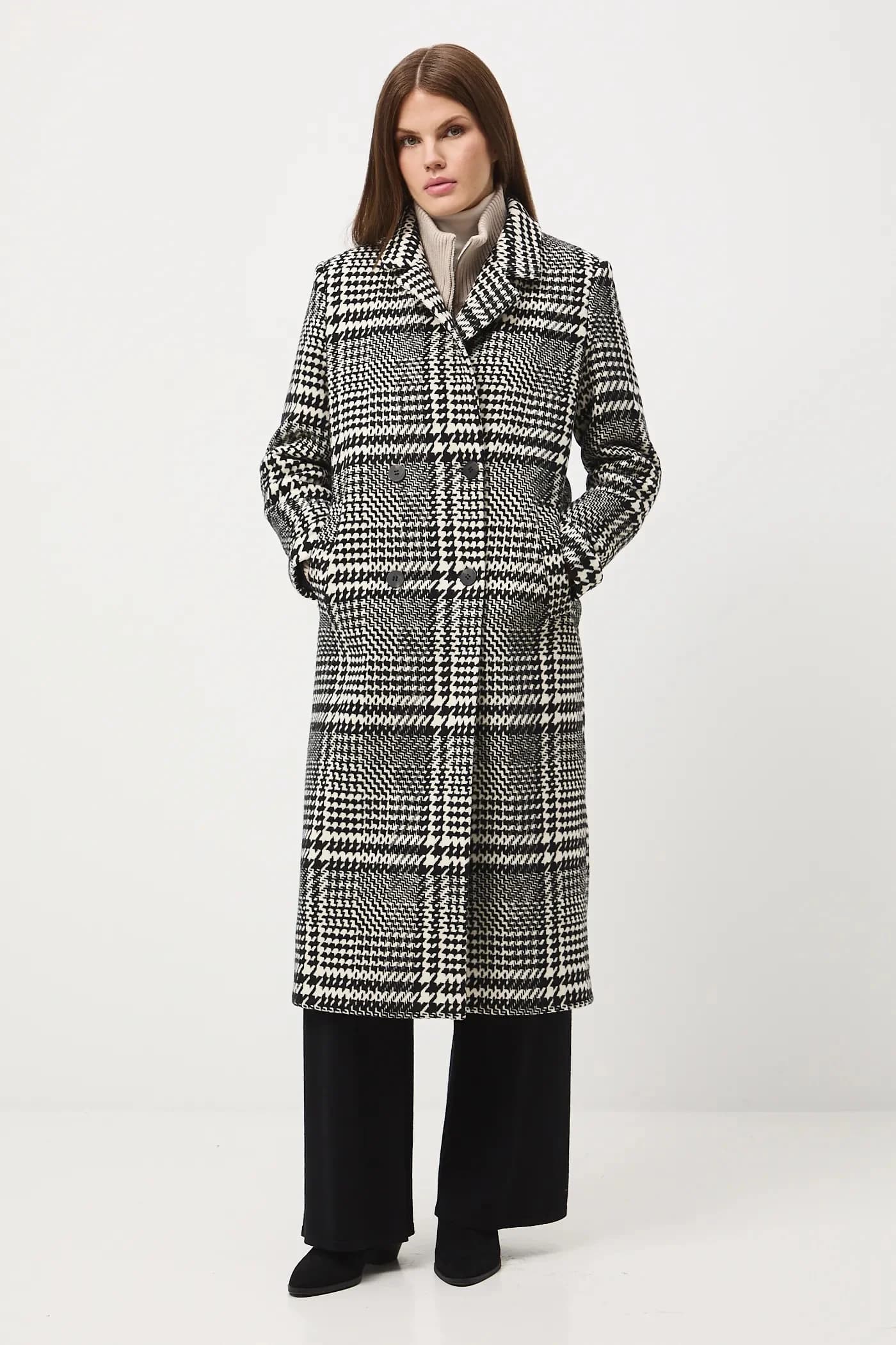 Пальто с добавлением шерсти - фото 2