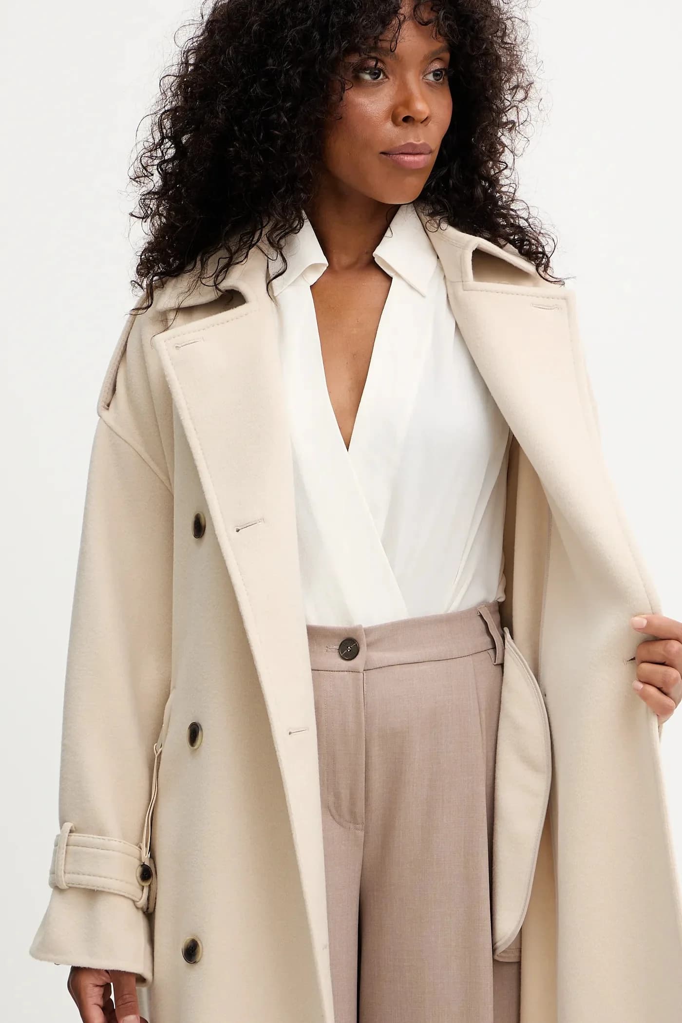 Шерстяное пальто - фото 7