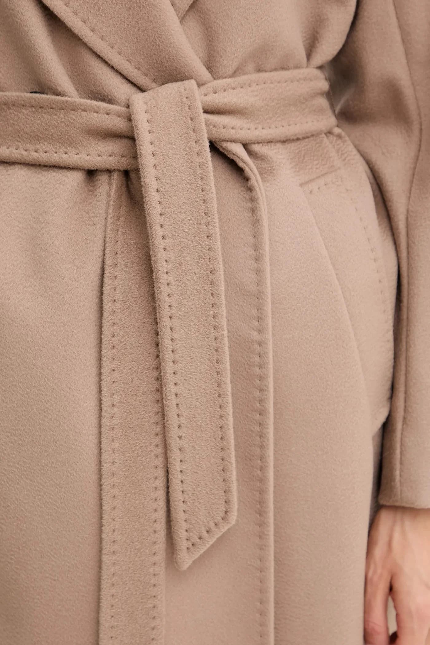 шерстяное пальто RESINA - фото 5