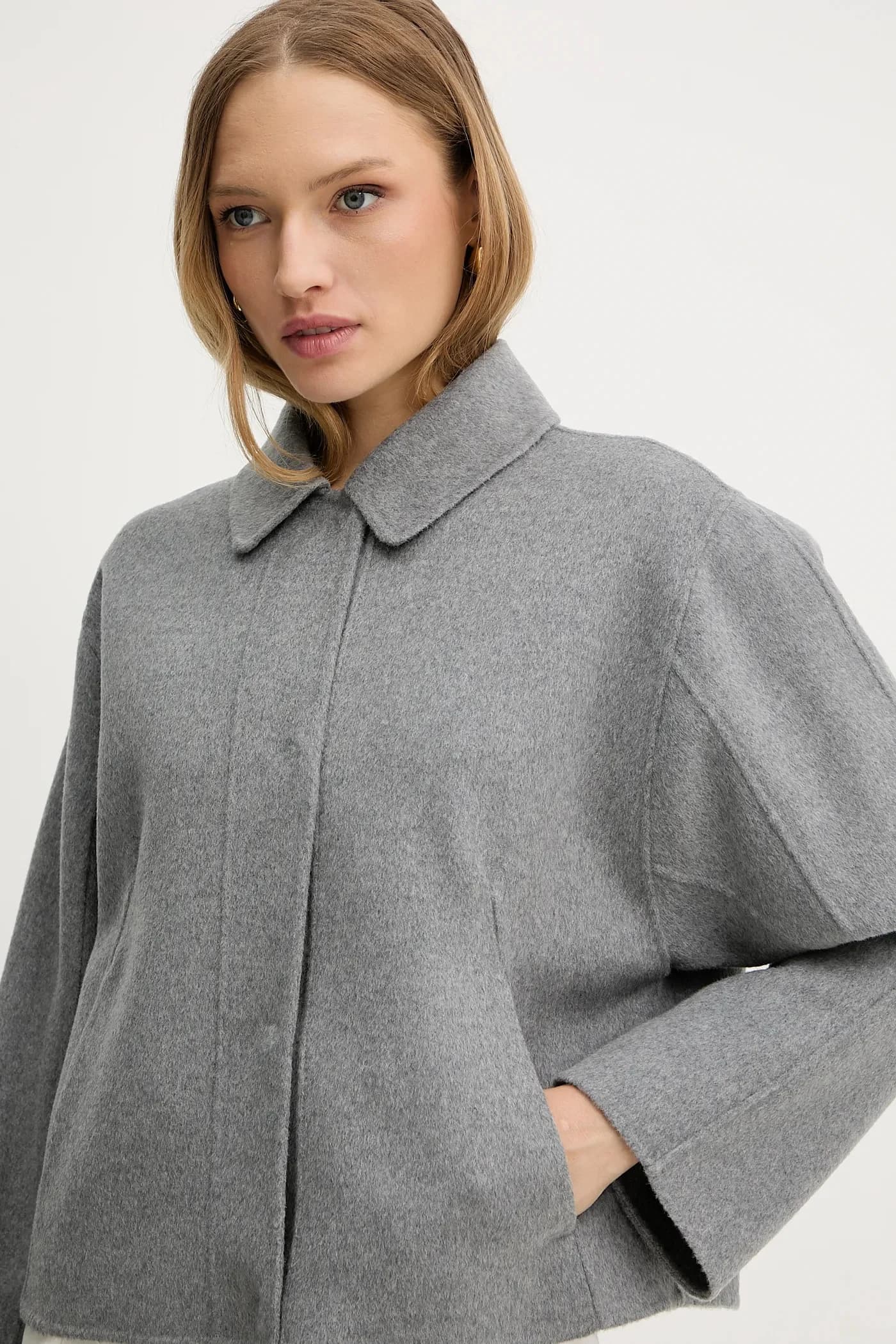 Cafeta_DF шерстяное пальто - фото 4