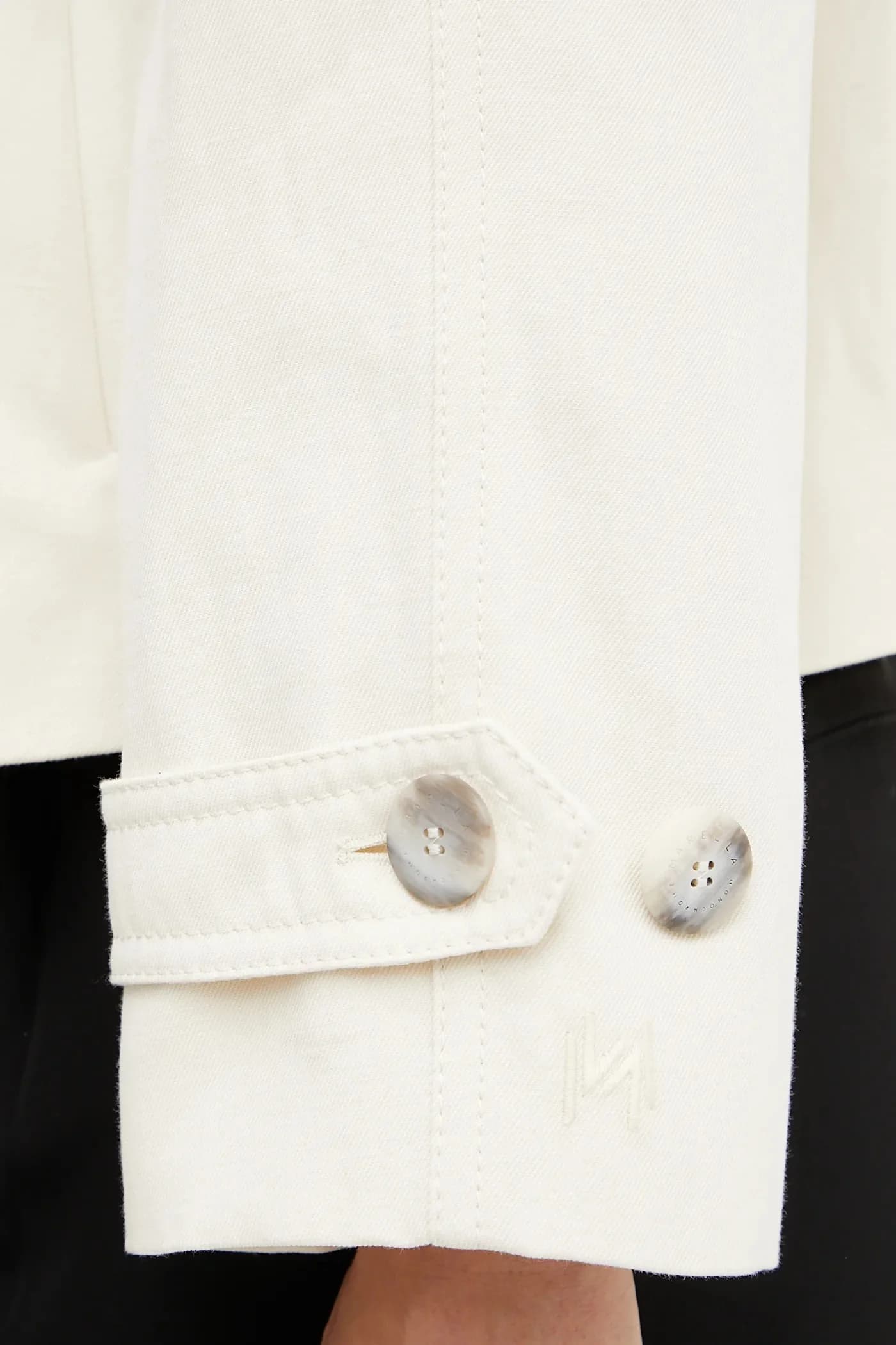 Тренч из смесового льна ОРЛО - фото 6