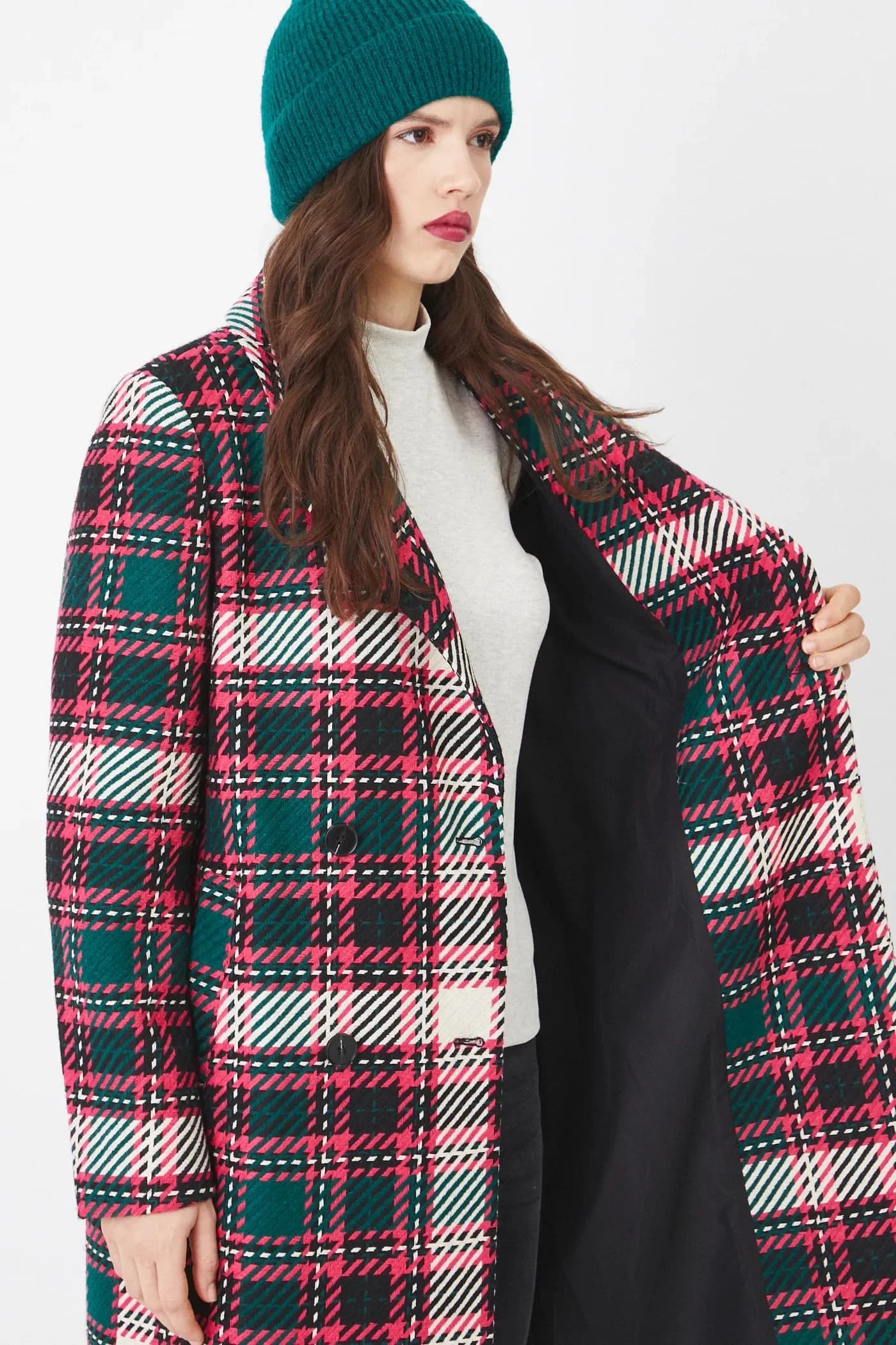 Пальто из смесовой шерсти - фото 6