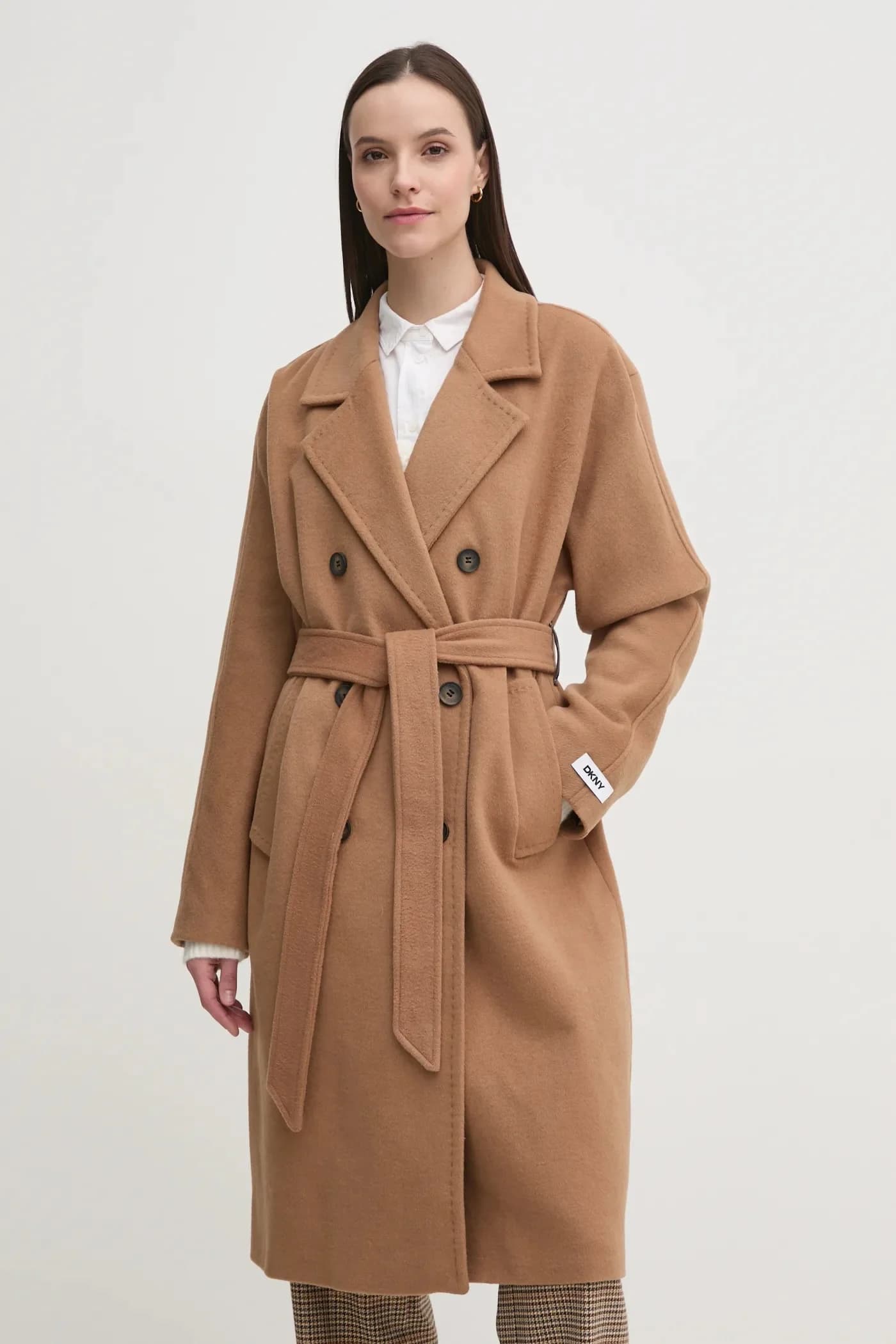 Шерстяное пальто