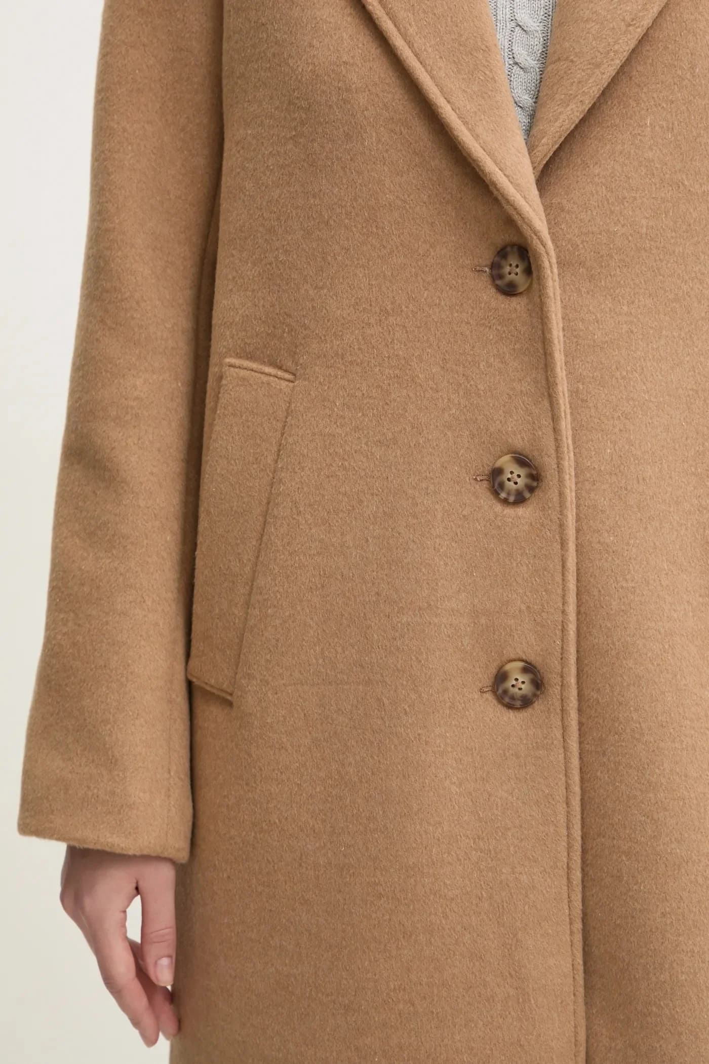 Шерстяное пальто - фото 5