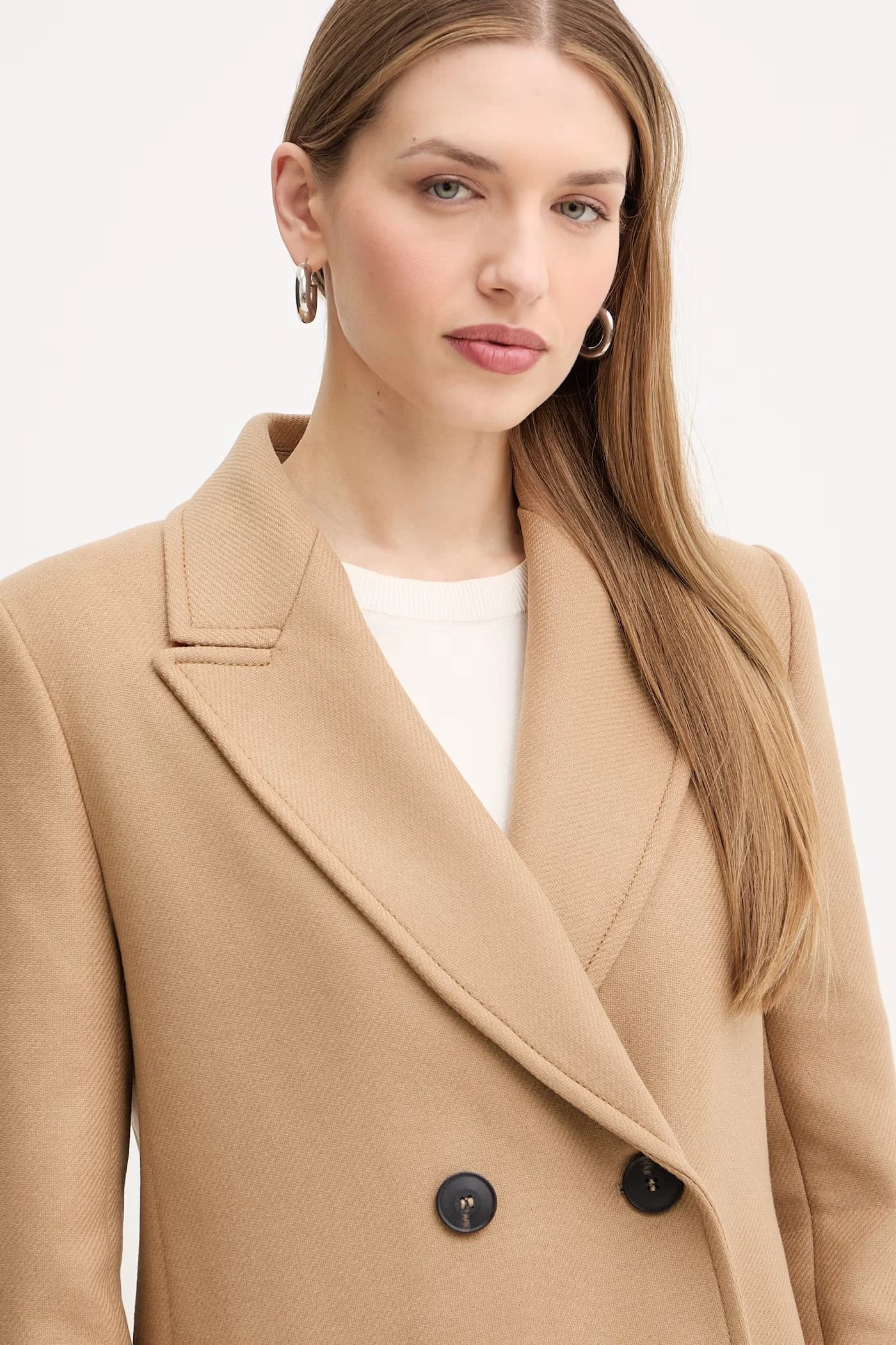 Пальто из шерсти MCORIDENTE - фото 4