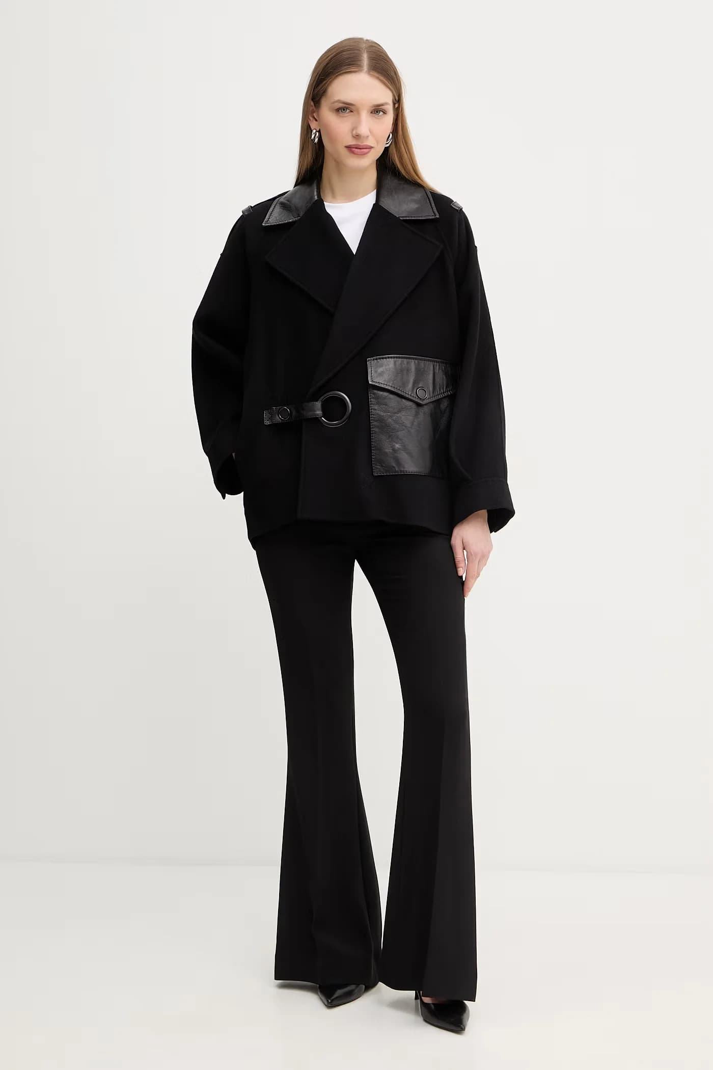 MCOCIVADA шерстяное пальто - фото 2