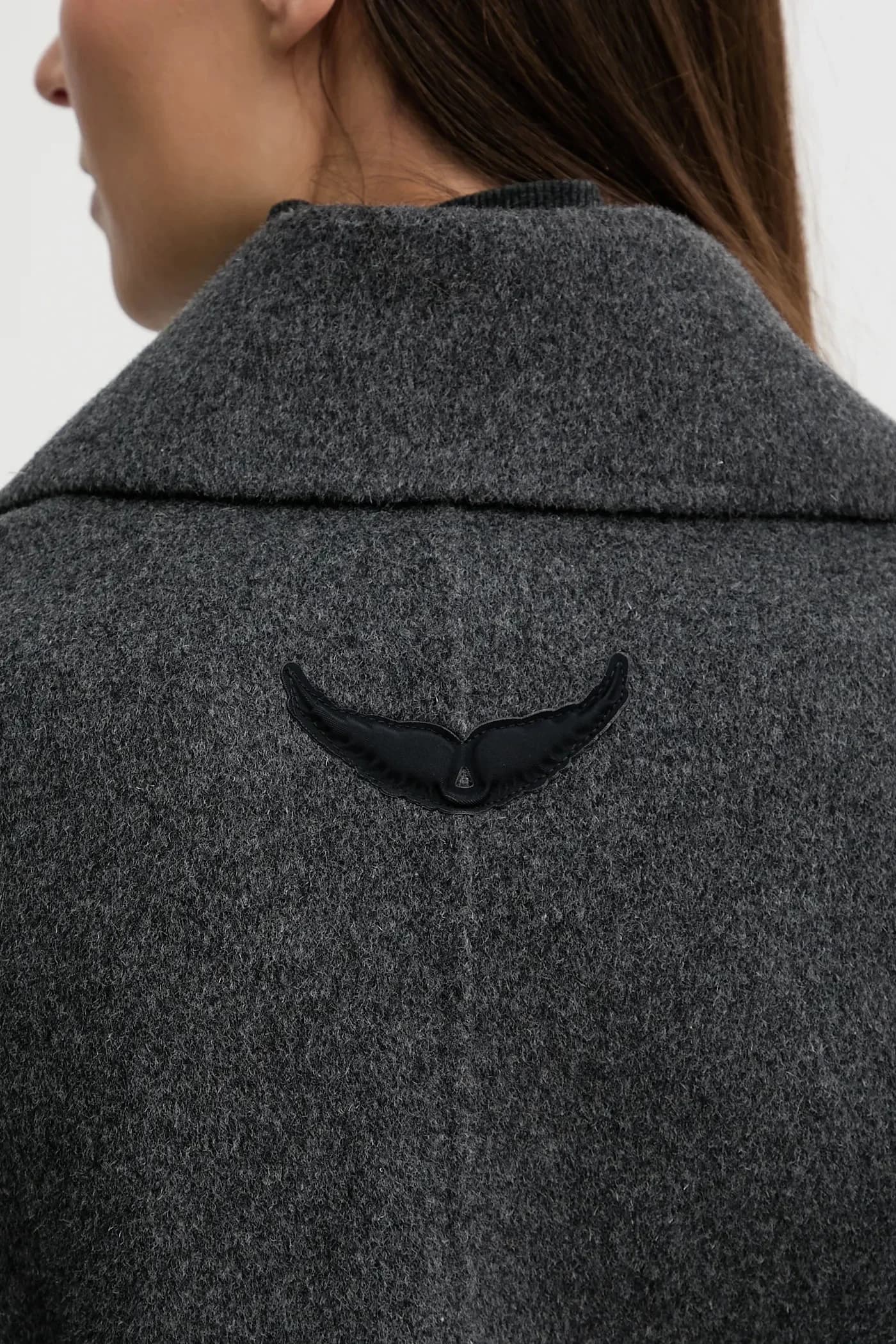 Пальто с добавлением шерсти - фото 5