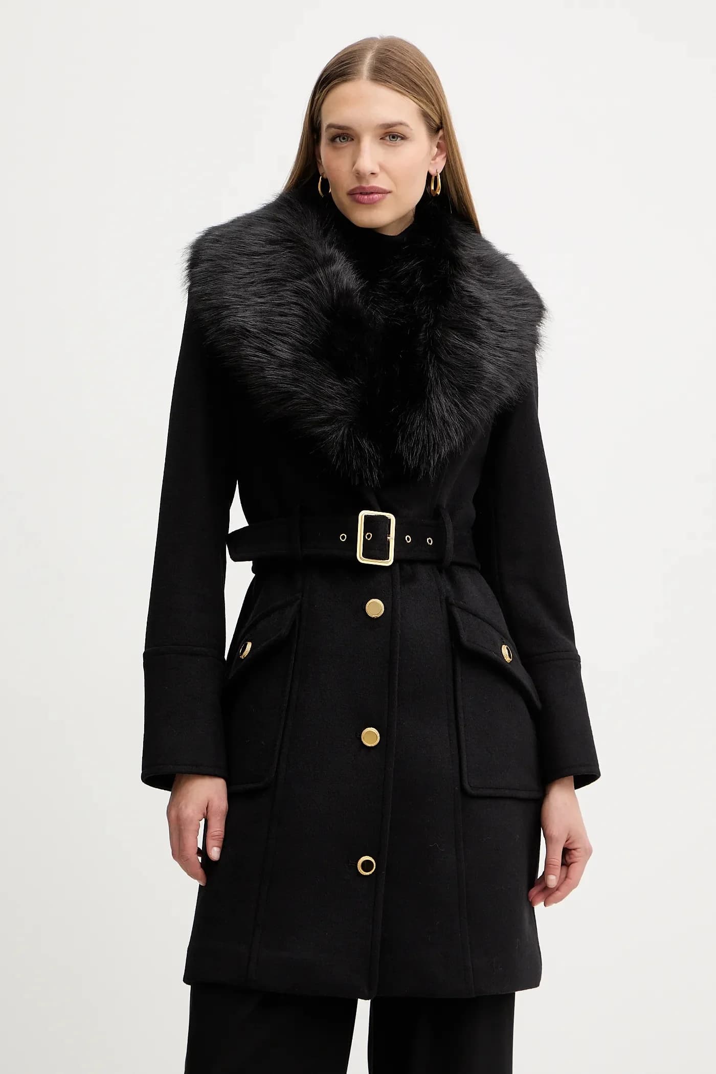 пальто ALICE из смесовой шерсти